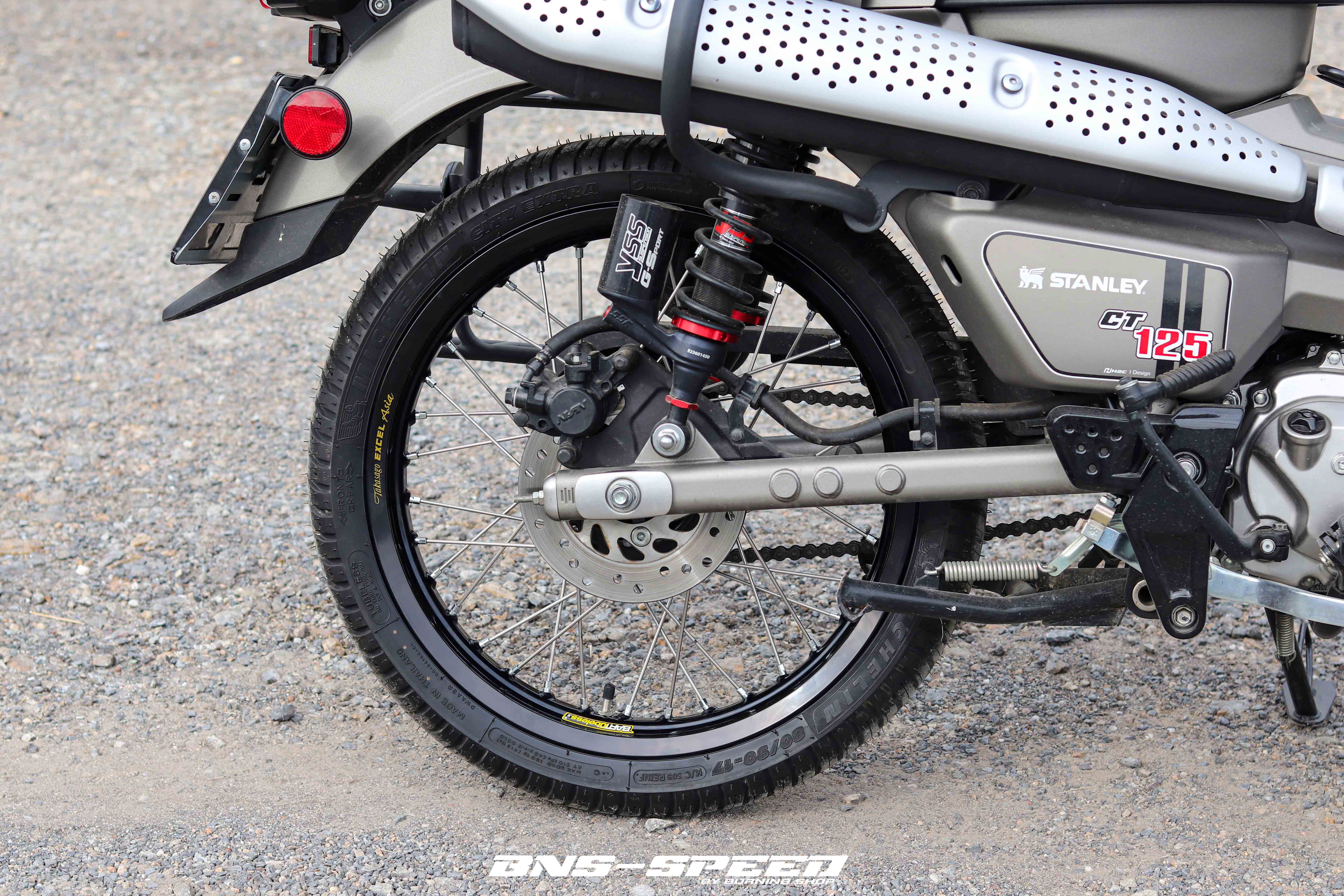 ชุดล้อ Bartubeless CT125 (ไม่ใช้ยางใน)