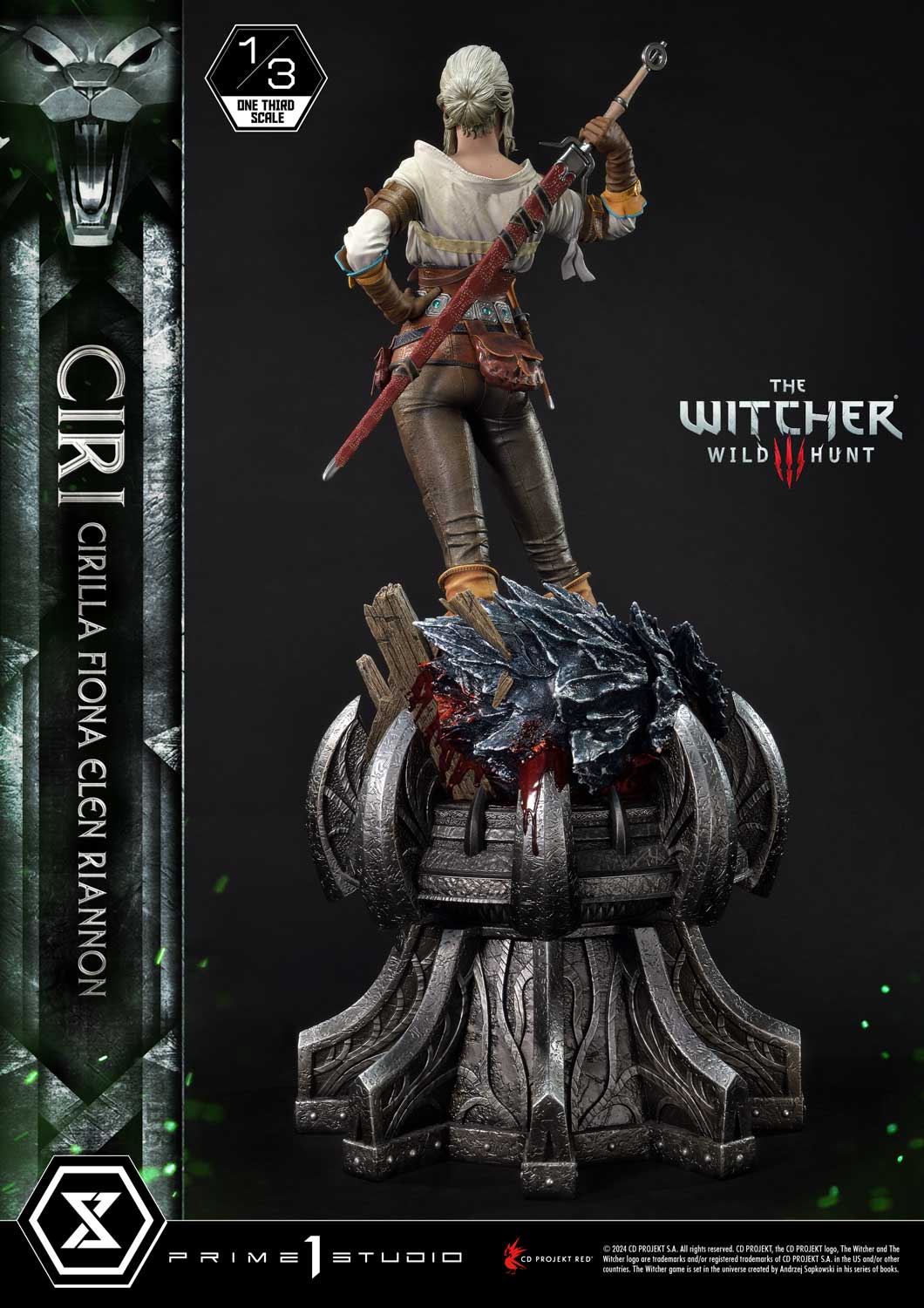 [สั่งจอง]Prime 1 Studio MMW3-03 : Ciri Fiona Elen Riannon (The Witcher 3: Wild Hunt)