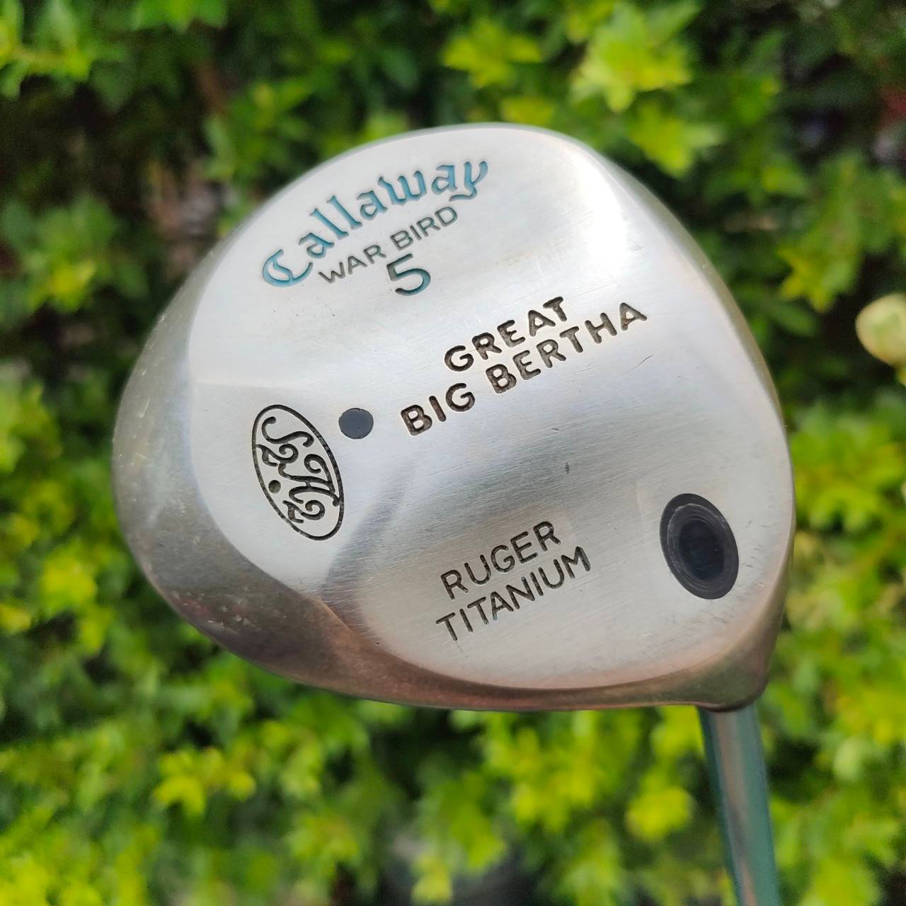 FW5 CALLAWAY WAR BIRD GREAT BIG BERTHA หน้าใหญ่สุด วัสดุตัวนี้เป็น RUGER TITANIUM เป็นรุ่นคลาสสิค แต่วัสดุ สุดพรีเมี่ยมและทันสมัยที่สุด!!! ไม้กอล์ฟมือสอง ของแท้ BY NakaraLuxurious
