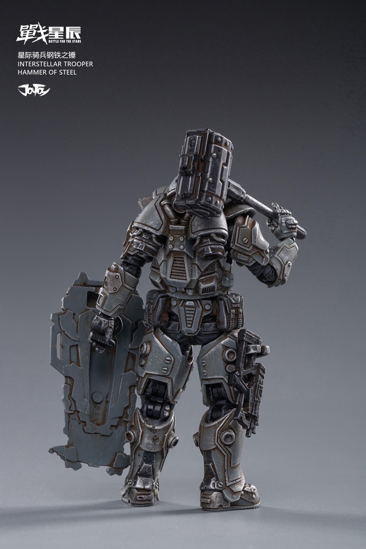 [สั่งจอง]JOYTOY JT0746 1/18 : Interstellar Trooper Hammer Of Steel
