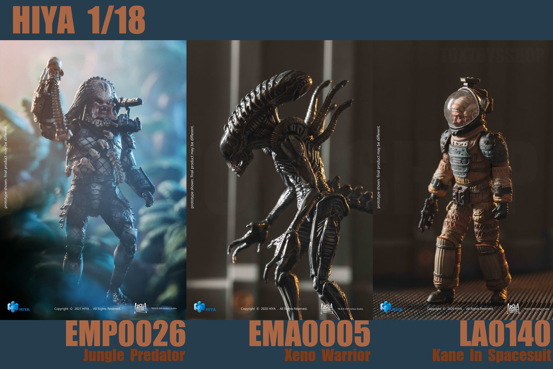 [สั่งจอง]HIYA 1/18 Exquisite Mini Series: AVP