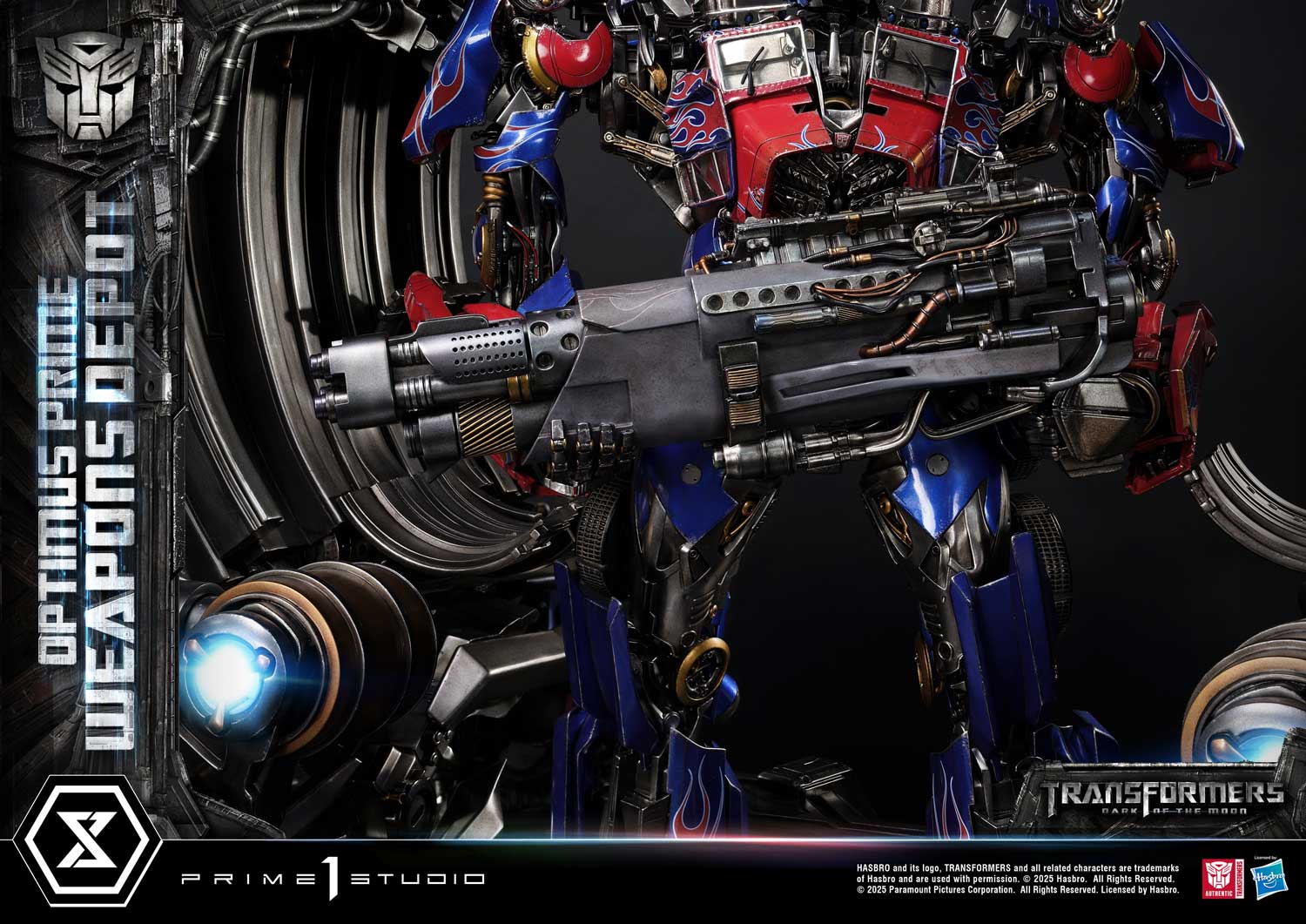 [สั่งจอง] Prime 1 Studio MMTFM-38: Optimus Prime Weapons Depot (Transformers: Dark of the Moon)
