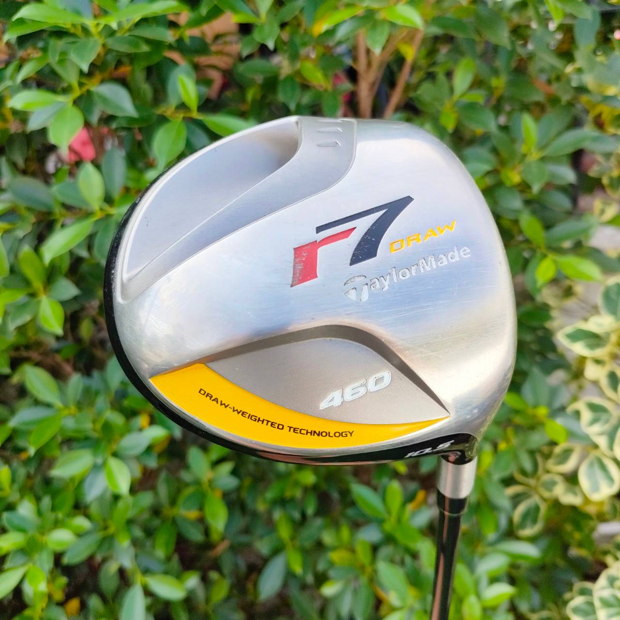 DRIVER TAYLORMADE R7 DRAW 460 องศา 10.5 ก้าน RE*AX FLEX R หัวใหญ่ สวีทสปอตกว้างๆ ตีง่ายมากๆ รุ่นนี้กันเฟดออกขวา