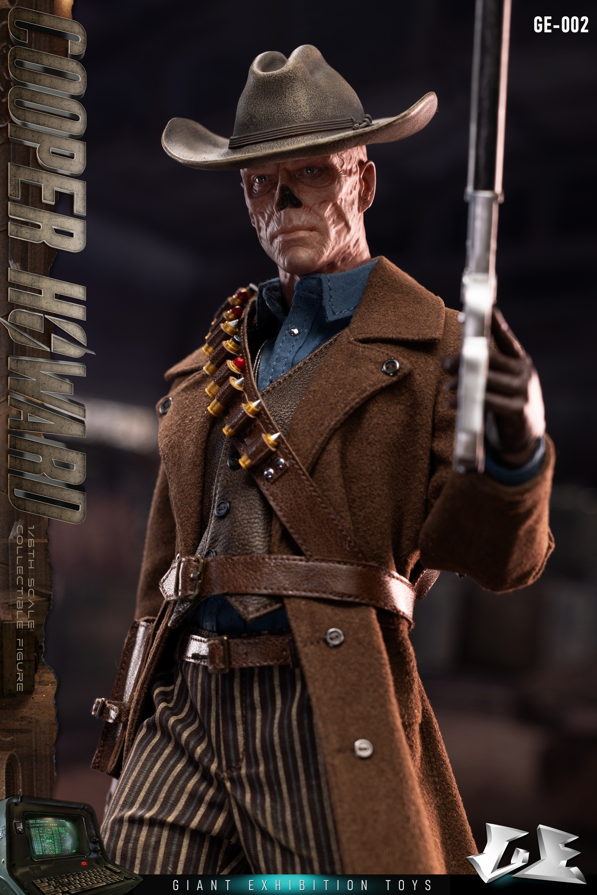 [สั่งจอง]Giant exhibition toys GE-002 1/6 : Shi Gui Cooper Howard