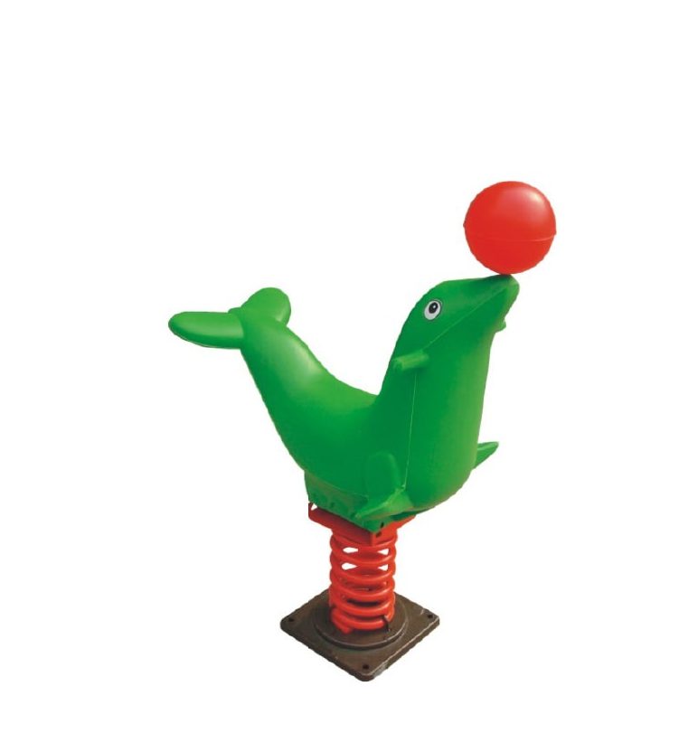 โยกเยกสปริง,สปริงโยกเยก,สปริงแมวน้ำ เครื่องเล่นสนามกลางแจ้ง สินค้าพร้อมส่ง