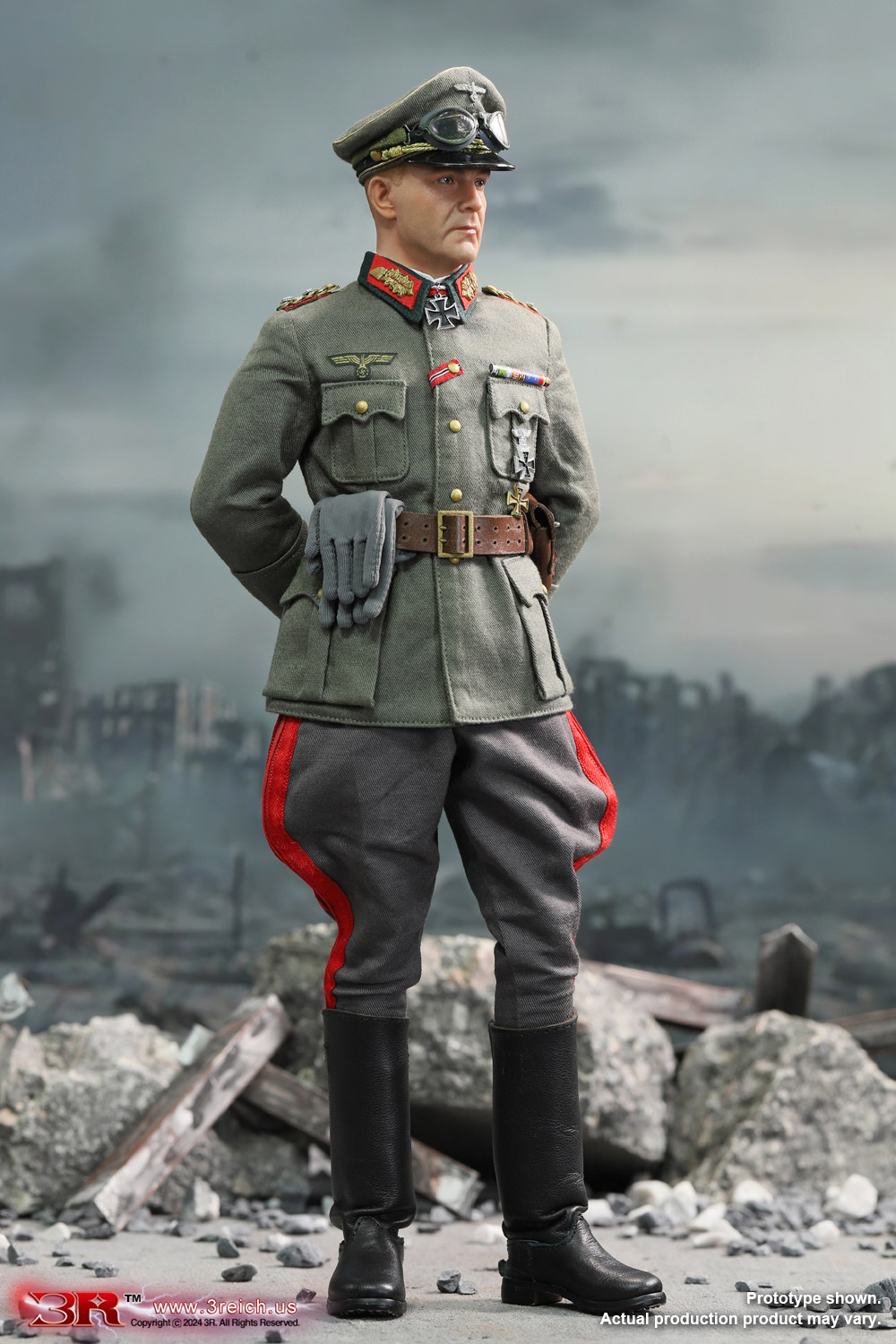 [พร้อมส่ง] 3R GM655 1/6 : WWII German Generalfeldmarschall of the Sixth Army - Friedrich Paulus