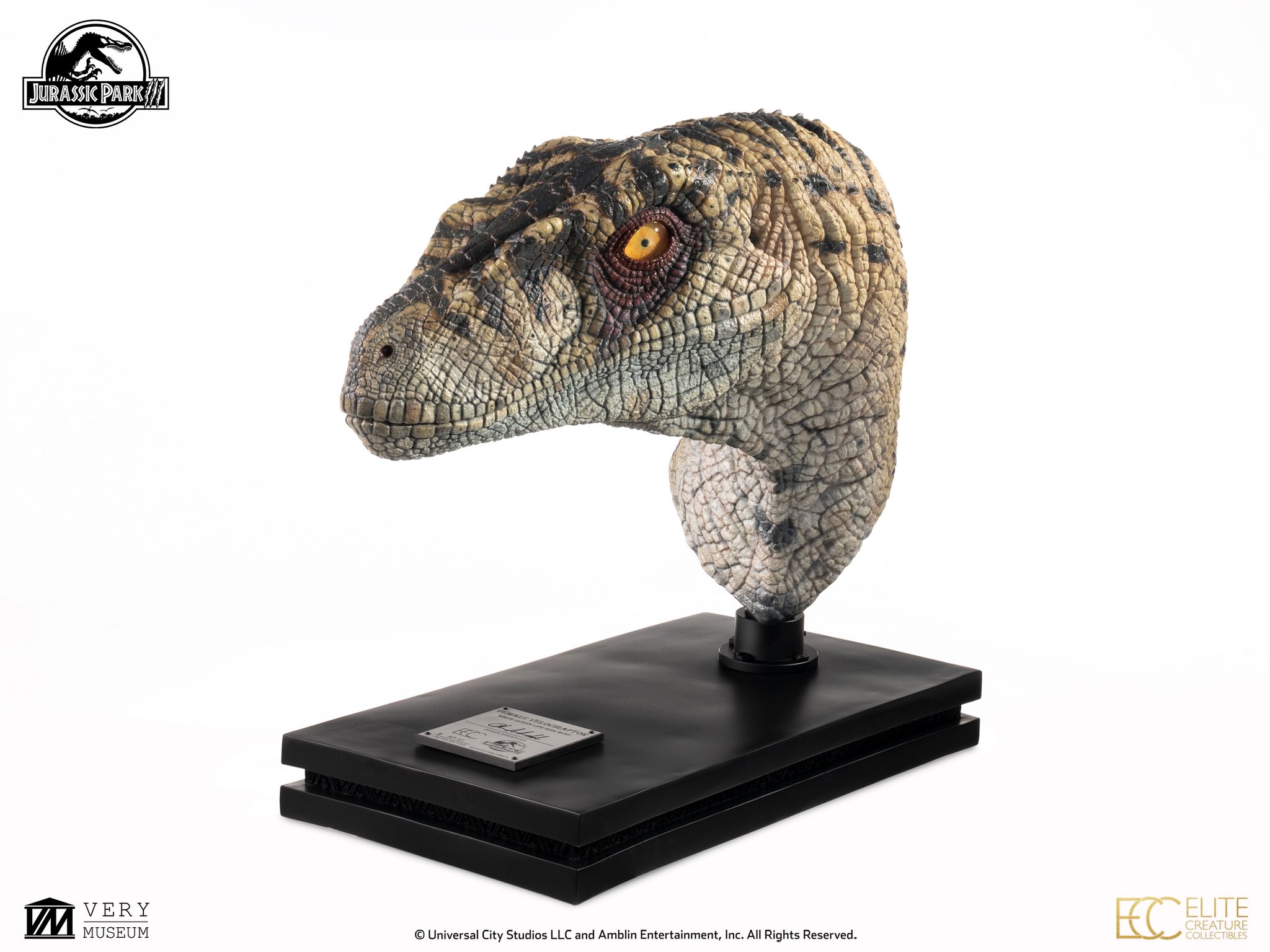 [สั่งจอง] ECC : Female Velociraptor Bust (Jurassic Park III)
