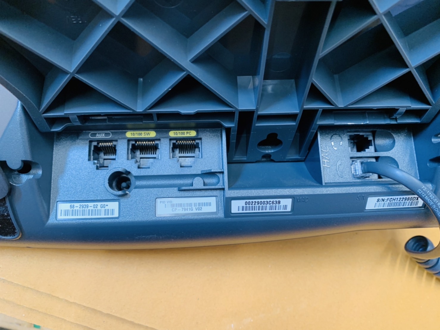 CISCO Unified IP Phone 7941G (ราคานี้ไม่รวม Adapter)