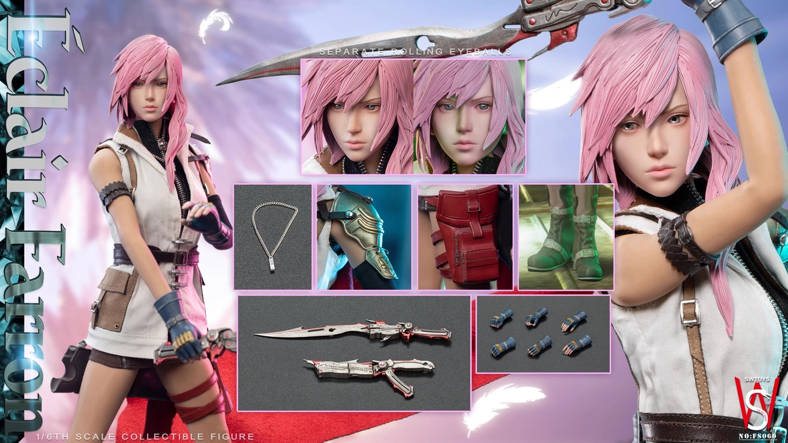 [สั่งจอง]SWTOYS FS060 1/6 : Eclair Farron