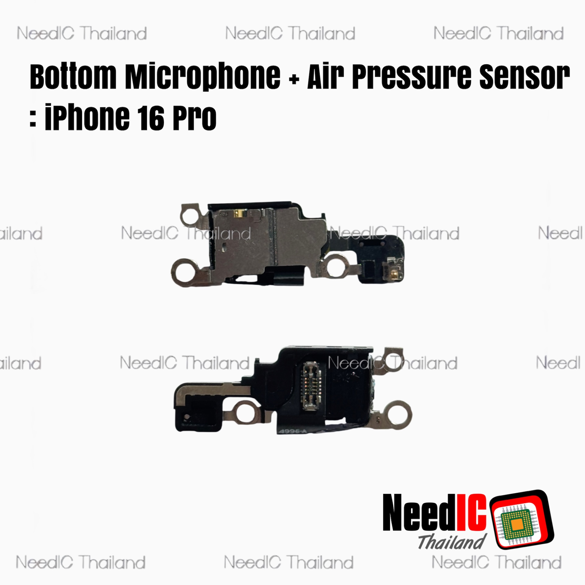 Bottom Microphone + Air Pressure Sensor : iPhone 16 Pro