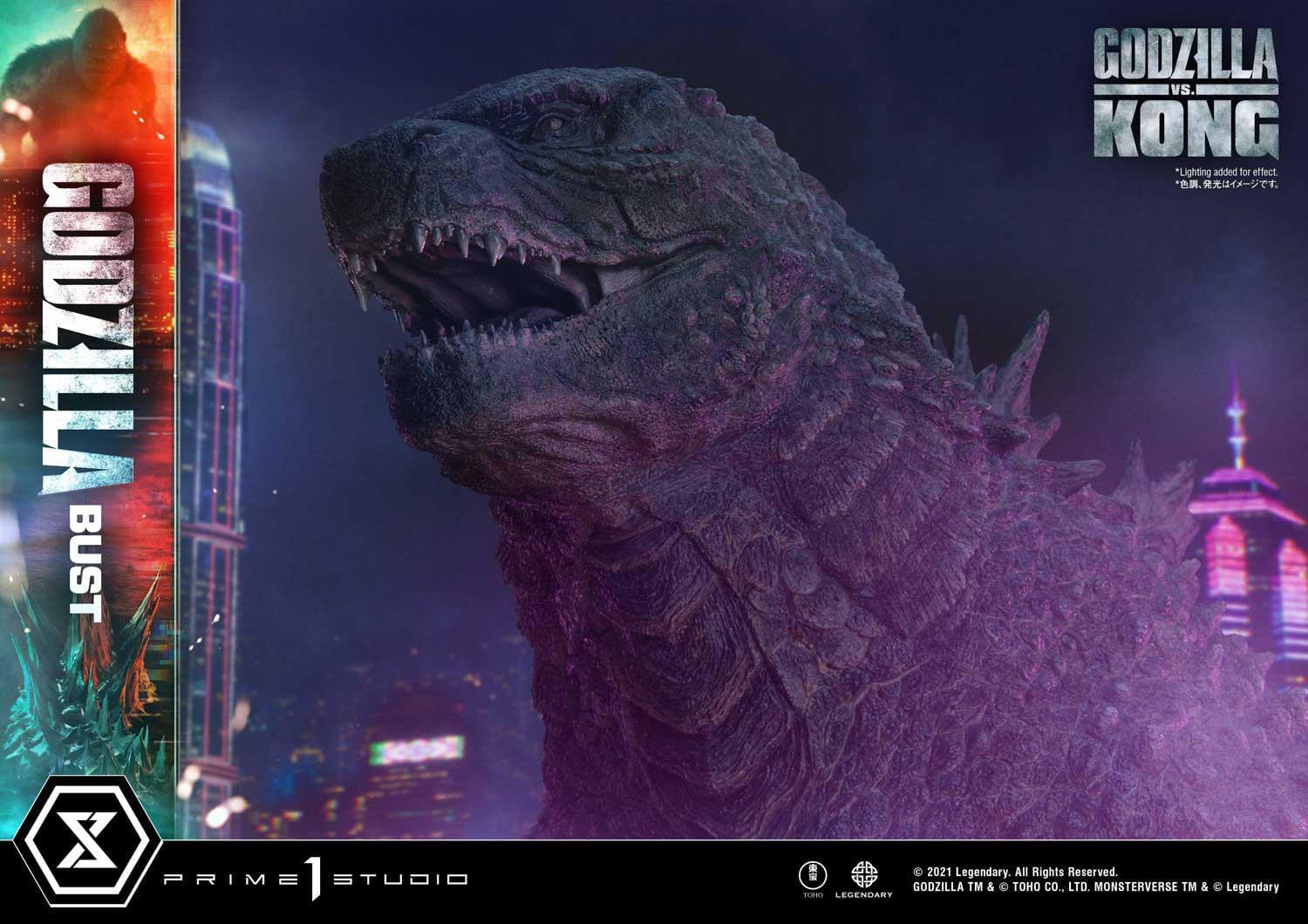 [สั่งจอง]Prime 1 Studio LSGVK-01 : Godzilla vs Kong Godzilla Bust
