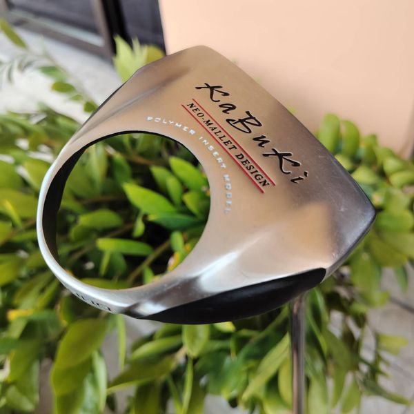 PUTTER Ka Bu Ki ทรงมอลเล็ต หน้า POLYMER INSERT ยาว 34 สภาพสวยมาก ออกแบบให้ชดเชยสูง พัตต์นิ่ง และตรงอย่างมาก ไม้กอล์ฟพรีเมี่ยมมือสอง ของแท้ By NakaraLuxurious