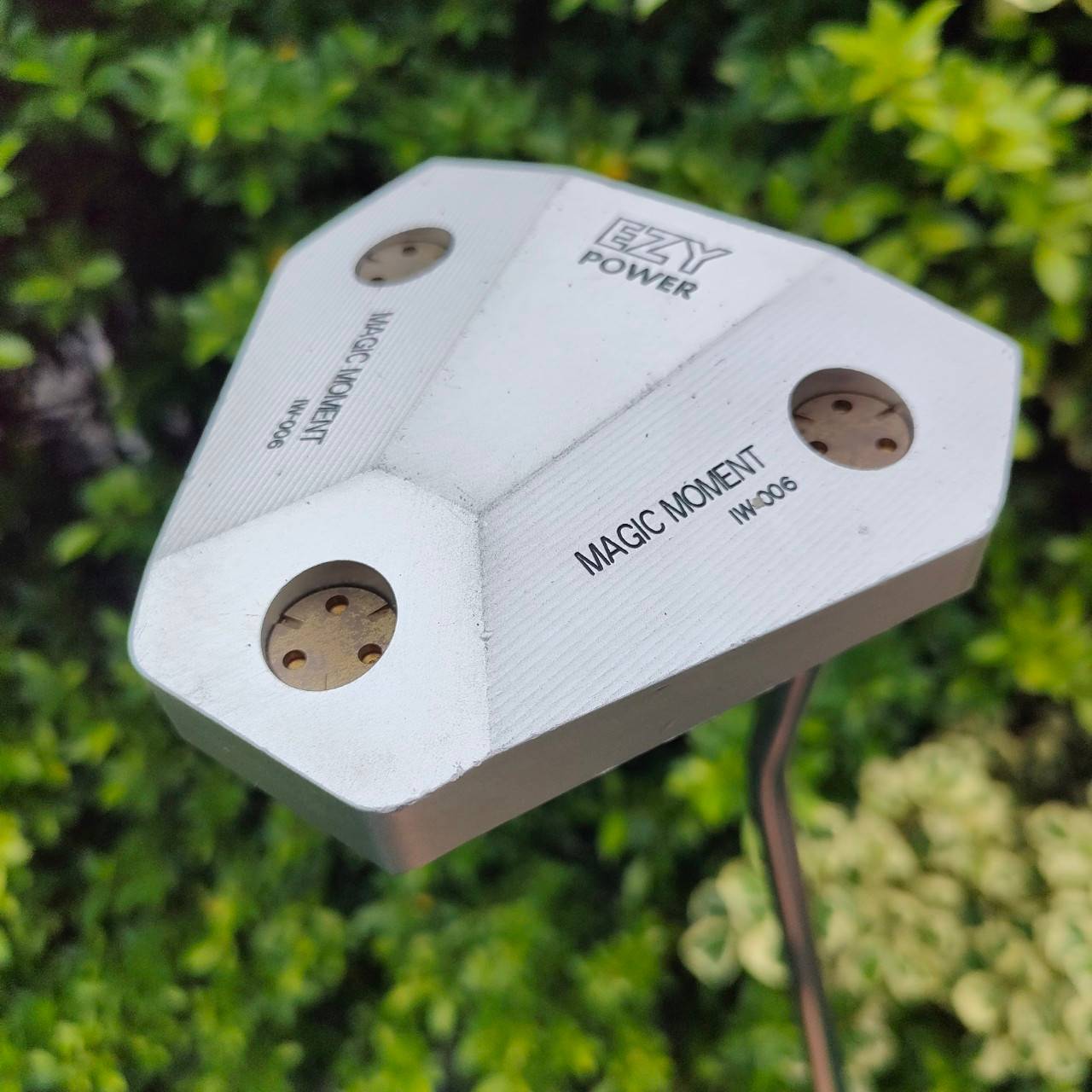 PUTTER EZY POWER MAGIC MOMENT IW-006 ความยาว 39 นิ้ว ก้าน EZY POWER กริฟเเบบยาว เป็นรุ่นแบบจิ้มพุง วางน้ำหนักได้บลํานซ์!! ไม้กอล์ฟมือสอง ของแท้ BY NakaraLuxurious