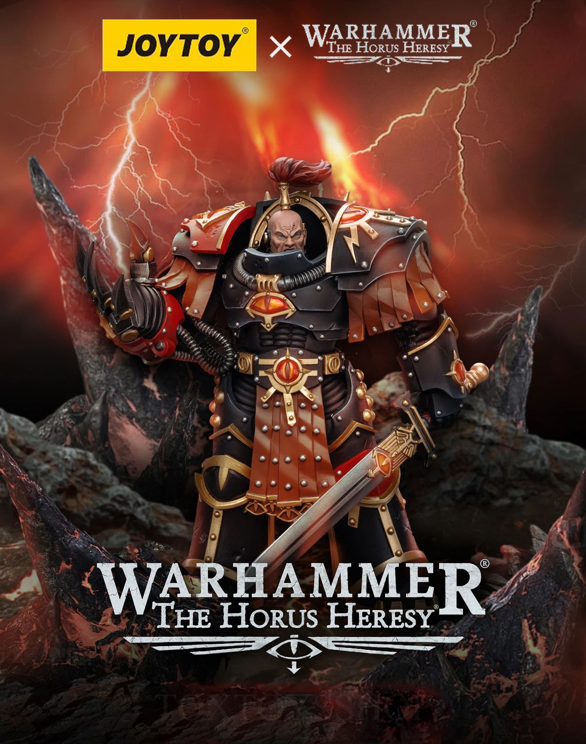 [สั่งจอง] JOYTOY 1/18 : Warhammer The Horus Heresy，Sons of Horus