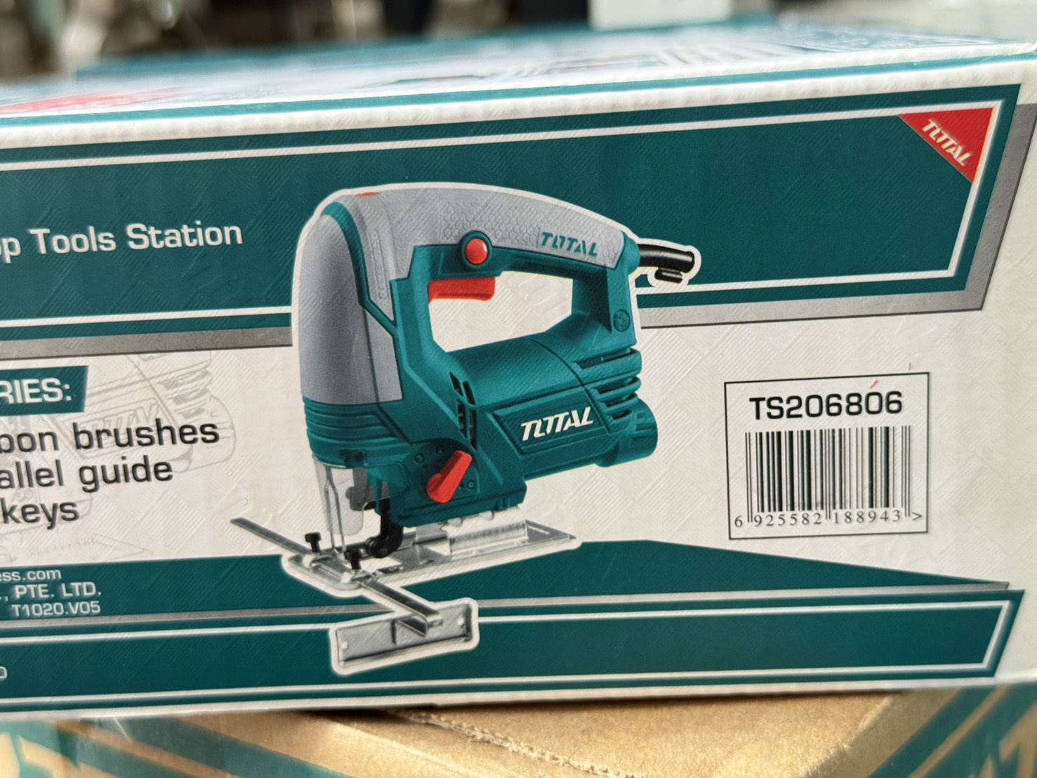 TOTAL เลื่อยจิ๊กซอว์ 650 W รุ่น TS 206806