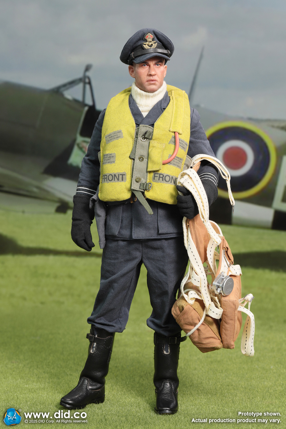 [สั่งจอง]DID K80187 1/6 : WWII British Pilot Squadron Leader – Tom