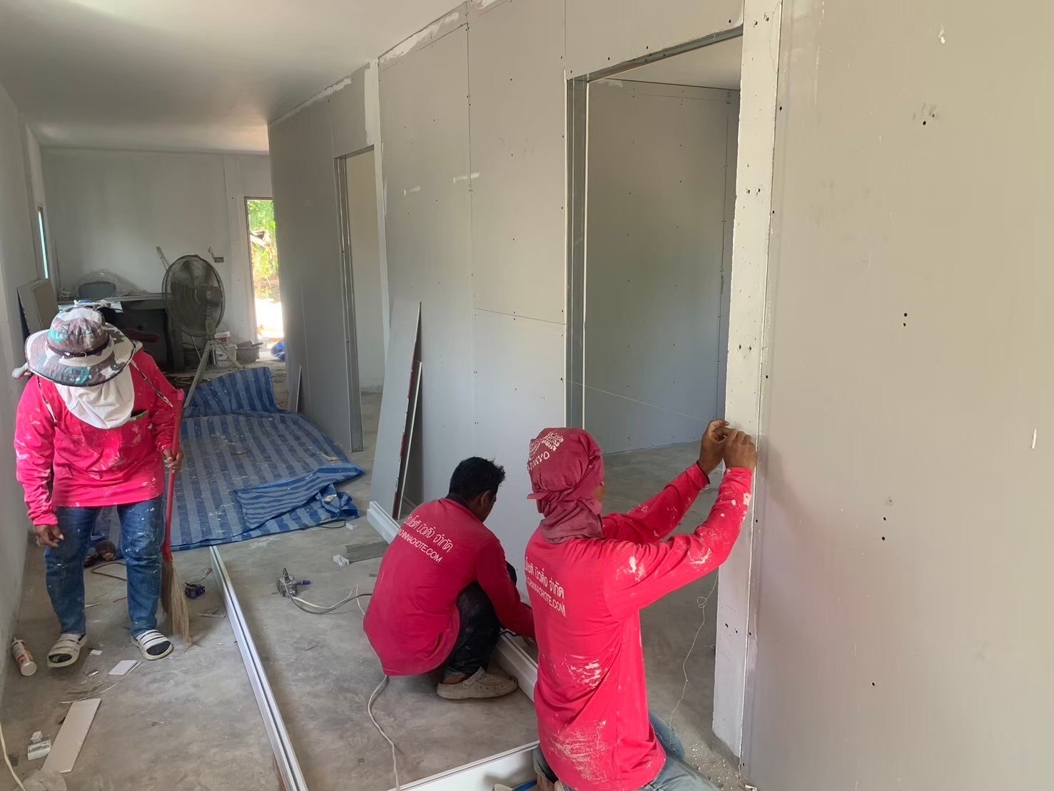 งานสร้างบ้านให้สามเณรพราหมณ์