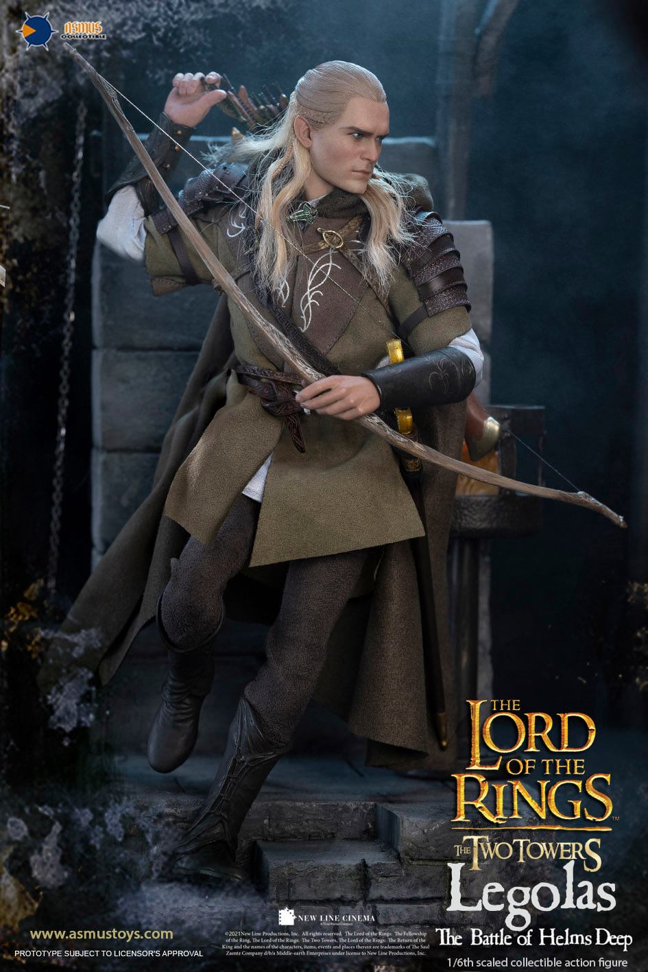 [สั่งจอง]ASMUS TOYS LOTR029 1/6 : THE LORD OF THE RINGS SERIES: LEGOLAS - AT HELMS DEEP