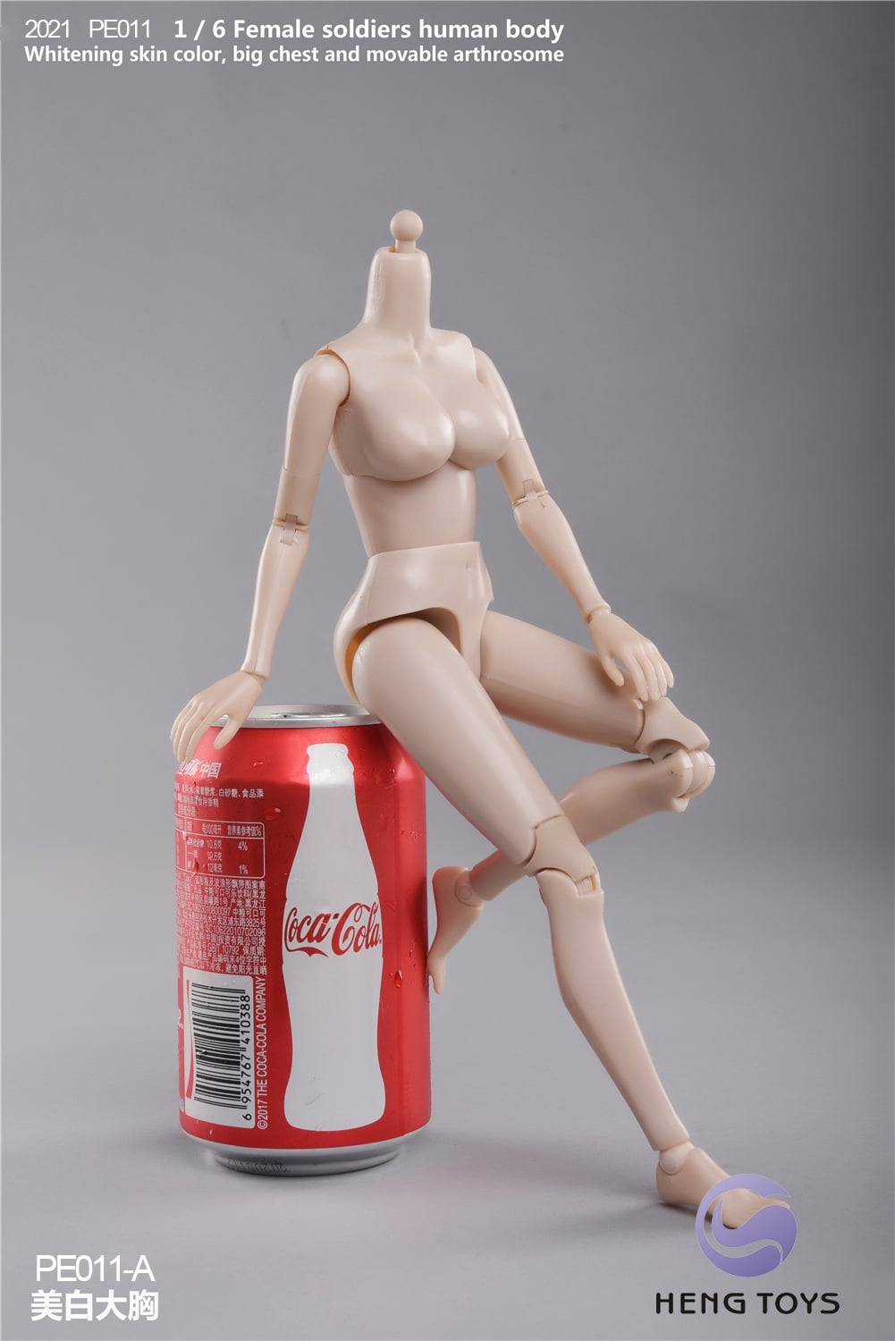 [สั่งจอง]HENG TOYS PE011 1/6 : Female soldiers human body