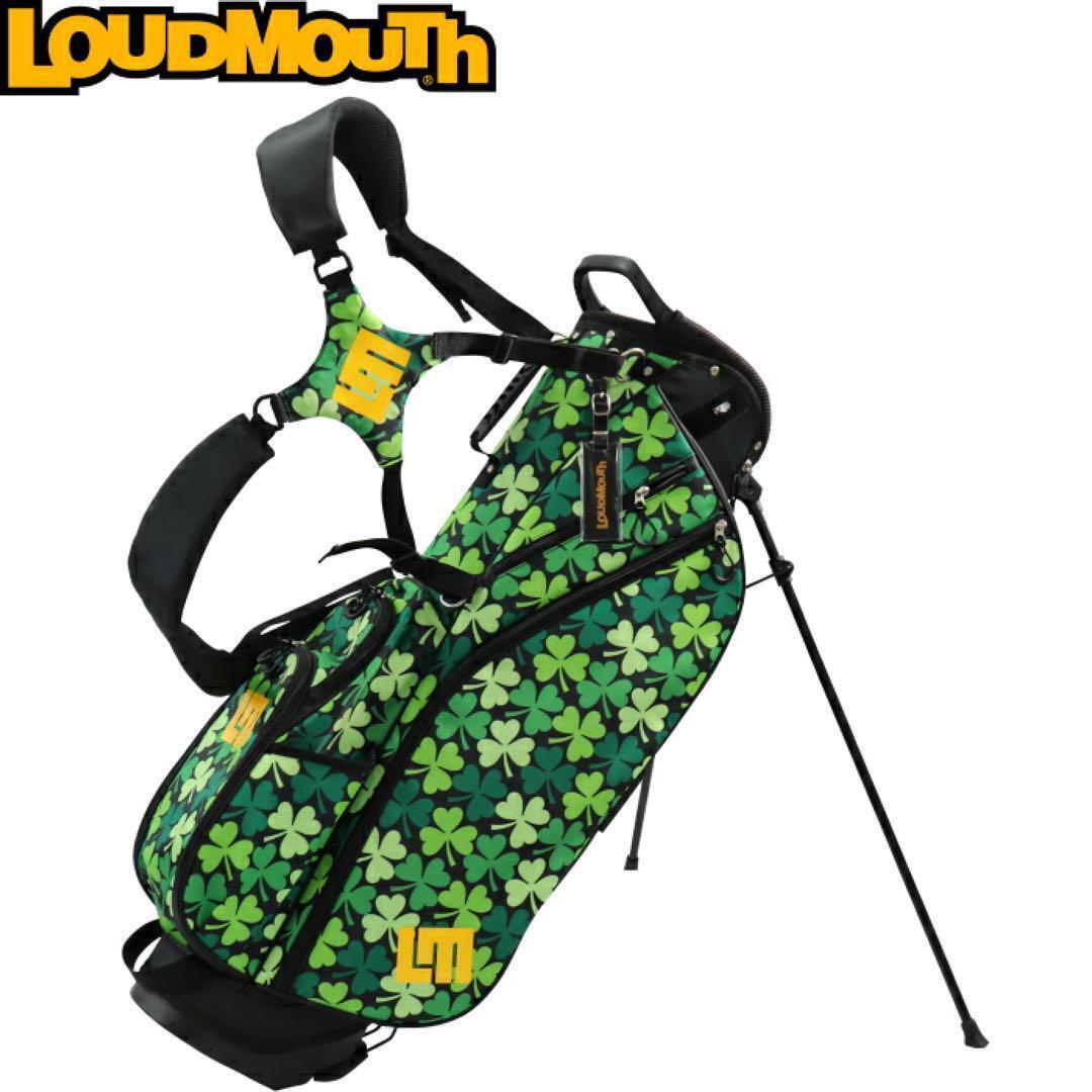 🔥ลดล้างสต๊อค🔥 ถุงกอล์ฟ LOUDMOUTH LM-CB0010 ของใหม่มือหนึ่ง ของแท้ลดพิเศษแบบสุดๆ น้ำหนักเบามาก ใส่ไม้กอล์ฟได้เยอะมาก COVER เป็นแบบใหญ่ ใส่หัวไม้สบาย ขาตั้งแข็งแรงมาก สวยโดดเด่นที่สุดในสนาม!!!