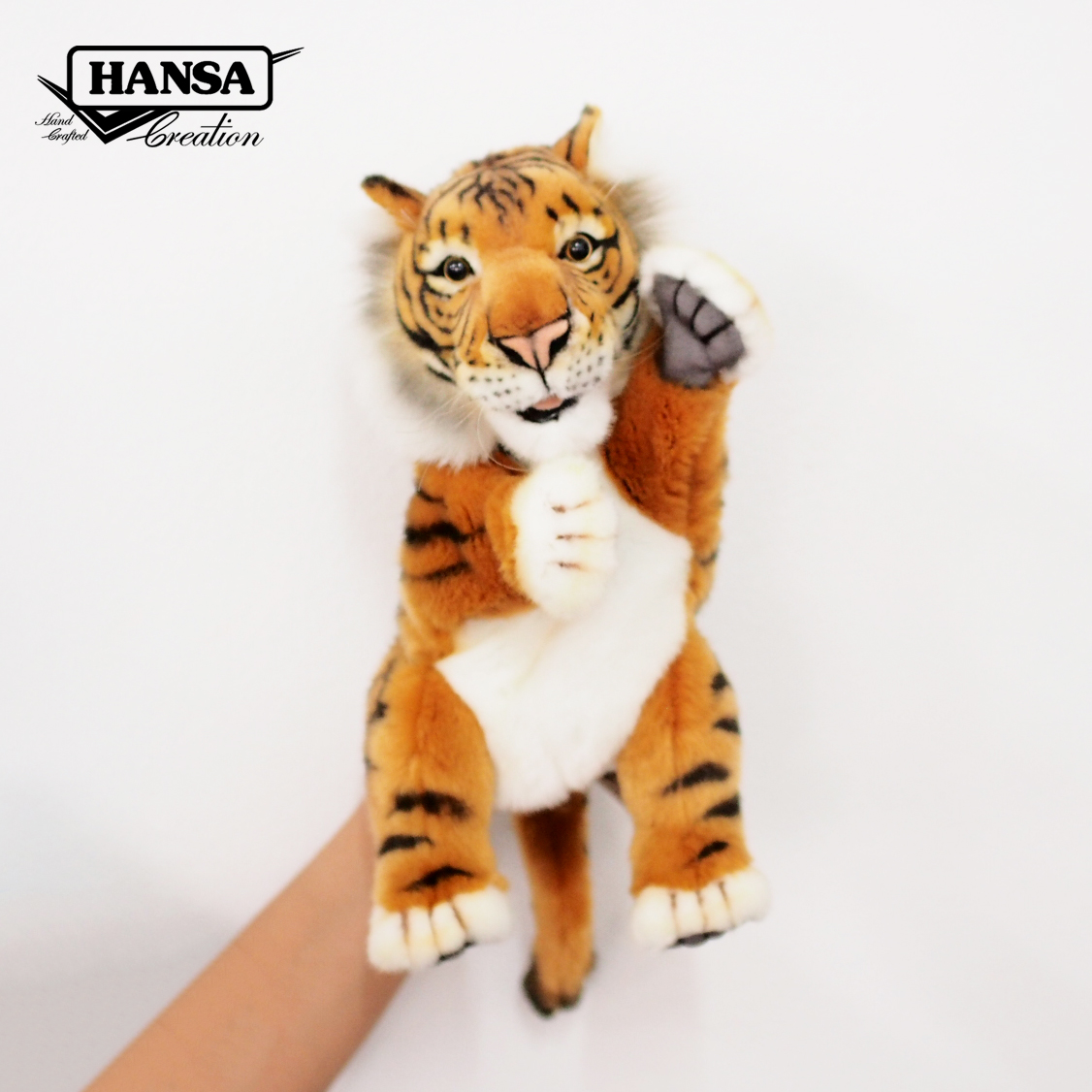 4039 ตุ๊กตามือ Tiger Puppet 37 cm.L