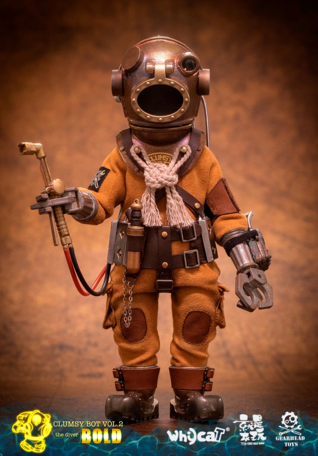 [พร้อมส่ง] GearheadToys GHT003 : Underwater welder Bold