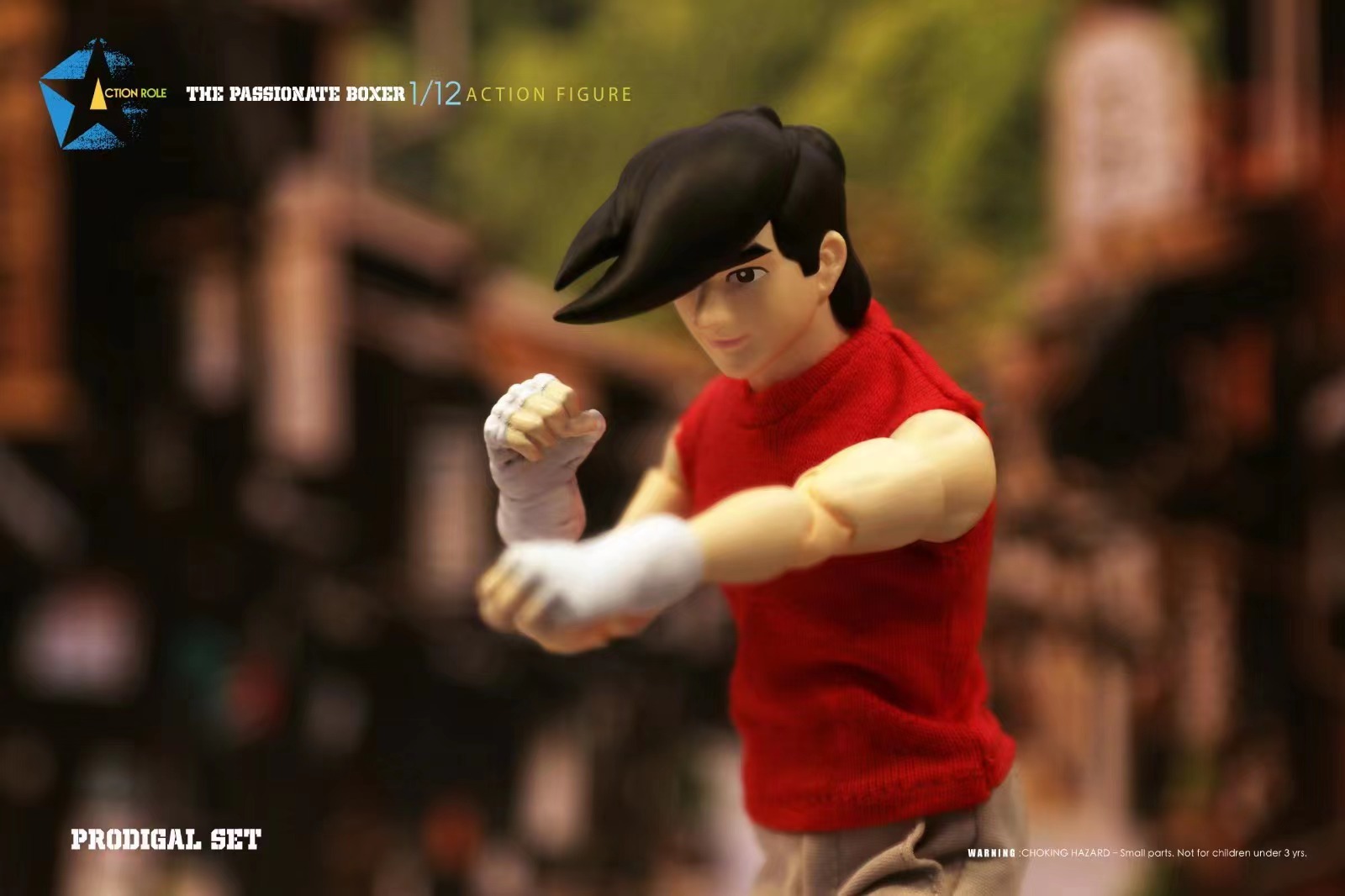 [พร้อมส่ง] Action Role 1/12 : The Passionate Boxer มีให้เลือก 2 แบบ