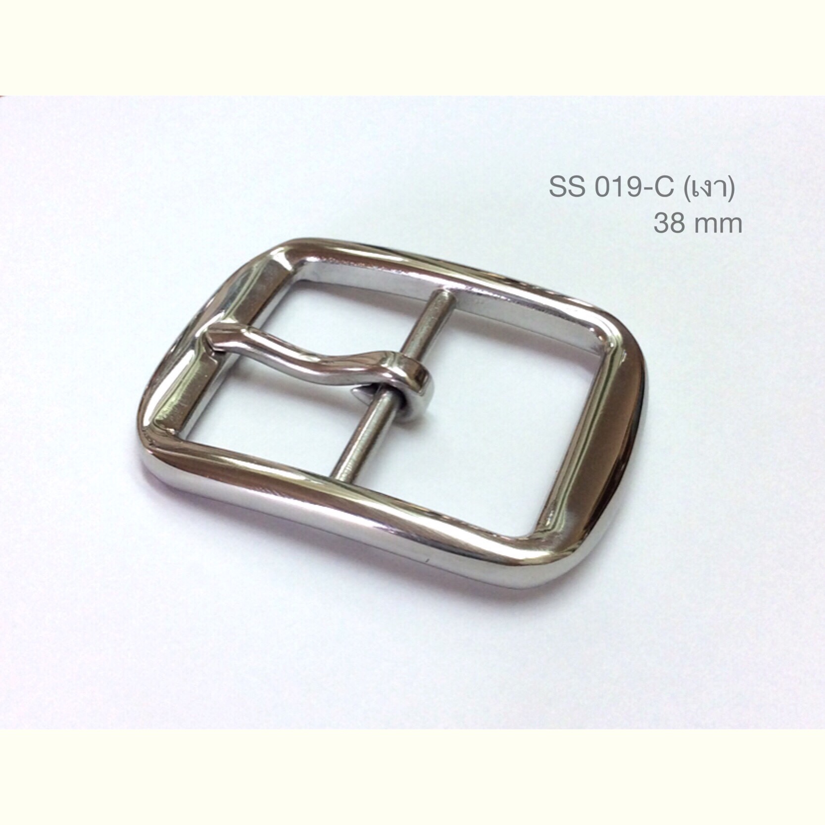 SS019-C หัวเข็มขัดเนื้อสเตนเลสแท้ ขนาด 38มิล หรือ 1.5 นิ้ว**ราคาต่อชิ้น**