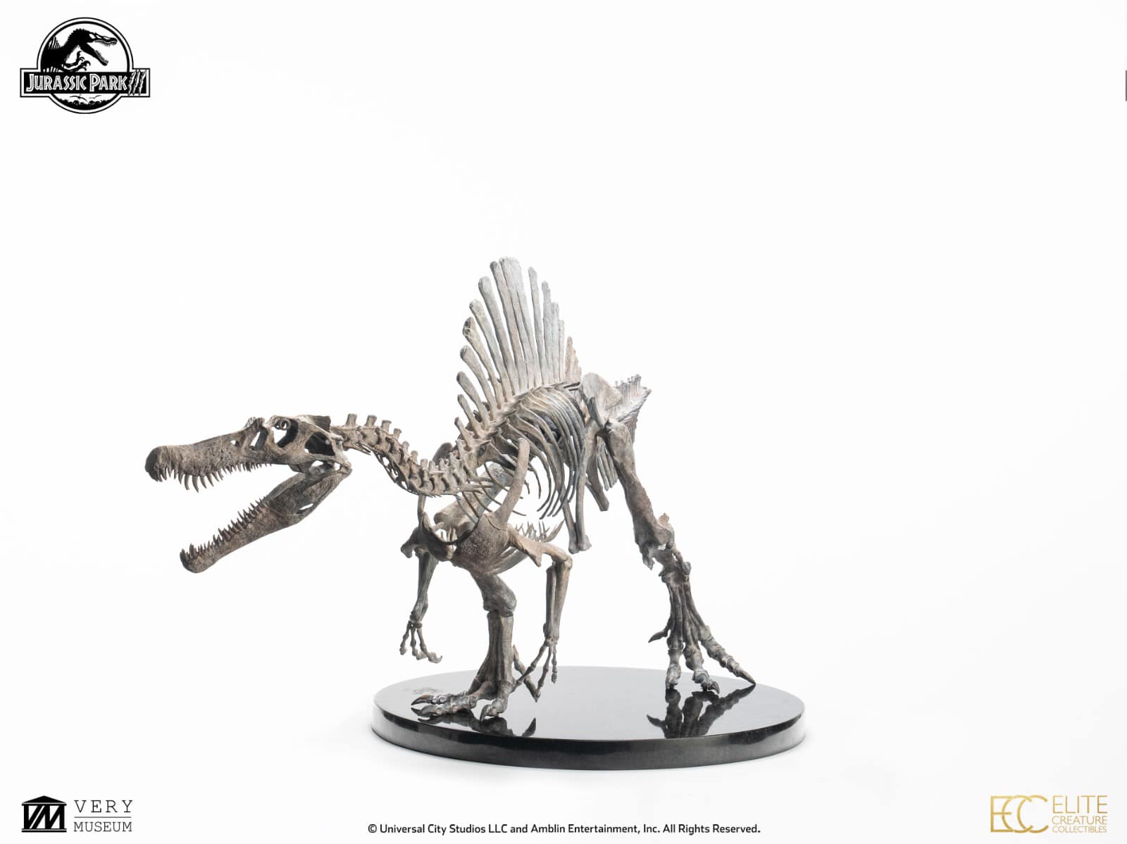 [สั่งจอง]ECC : Bronze Spinosaurus Skeleton (Jurassic Park III)