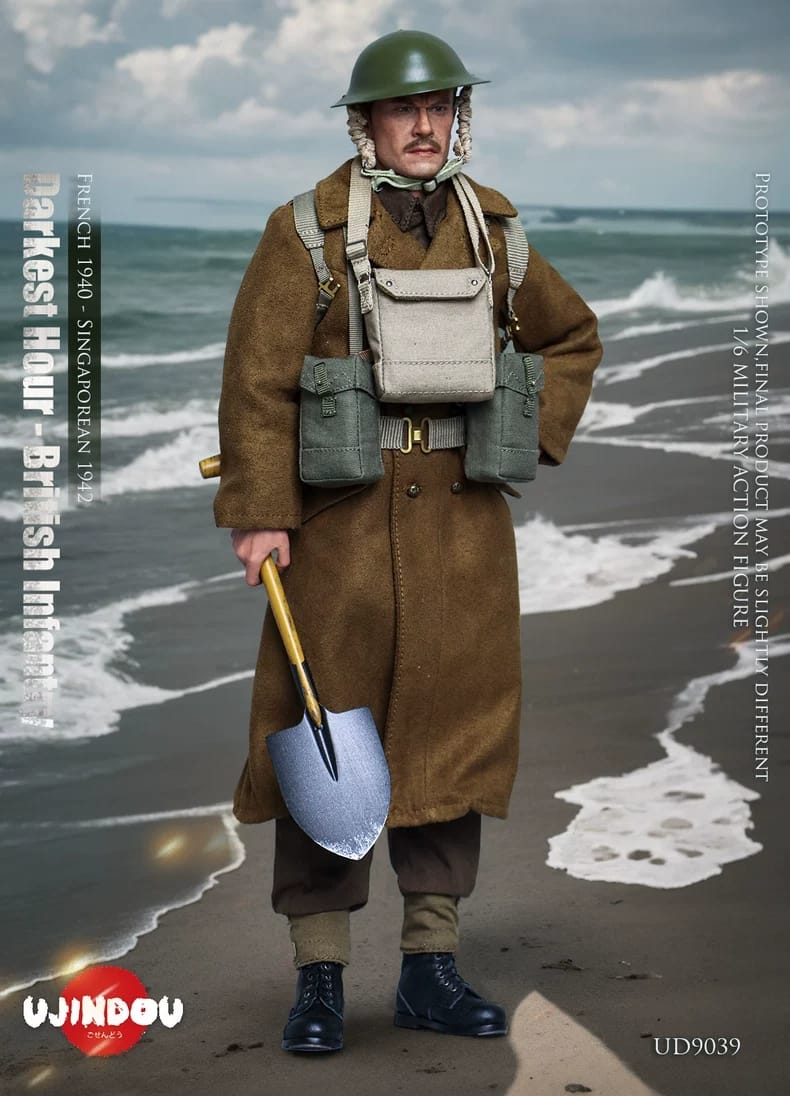[สั่งจอง]UJINDOU UD9039 1/6 : World War II Darkest Hour British Infantry France 1940-Singapore 1942