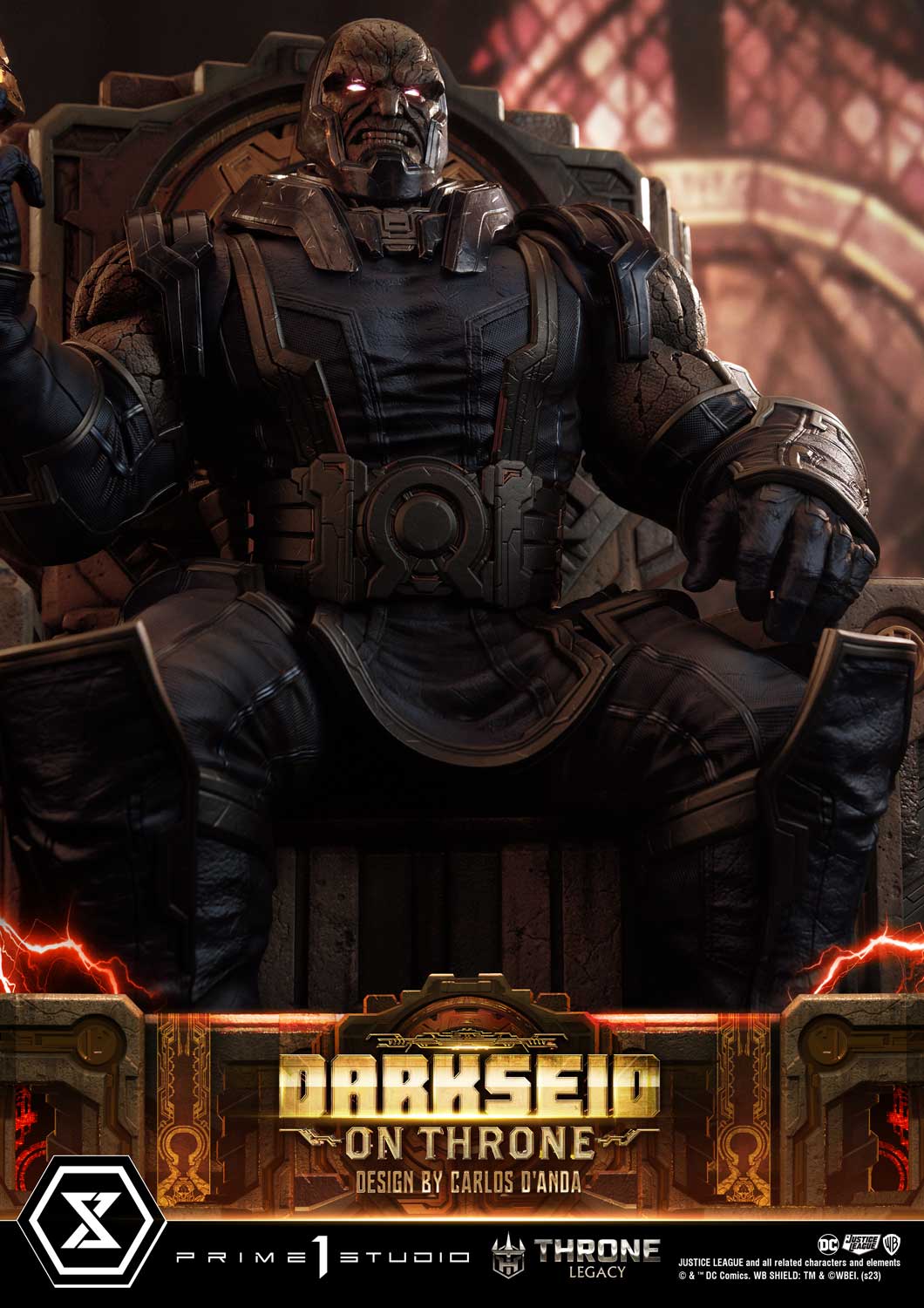 [สั่งจอง] Prime 1 Studio : Darkseid on Throne (Design by Carlos D'Anda)