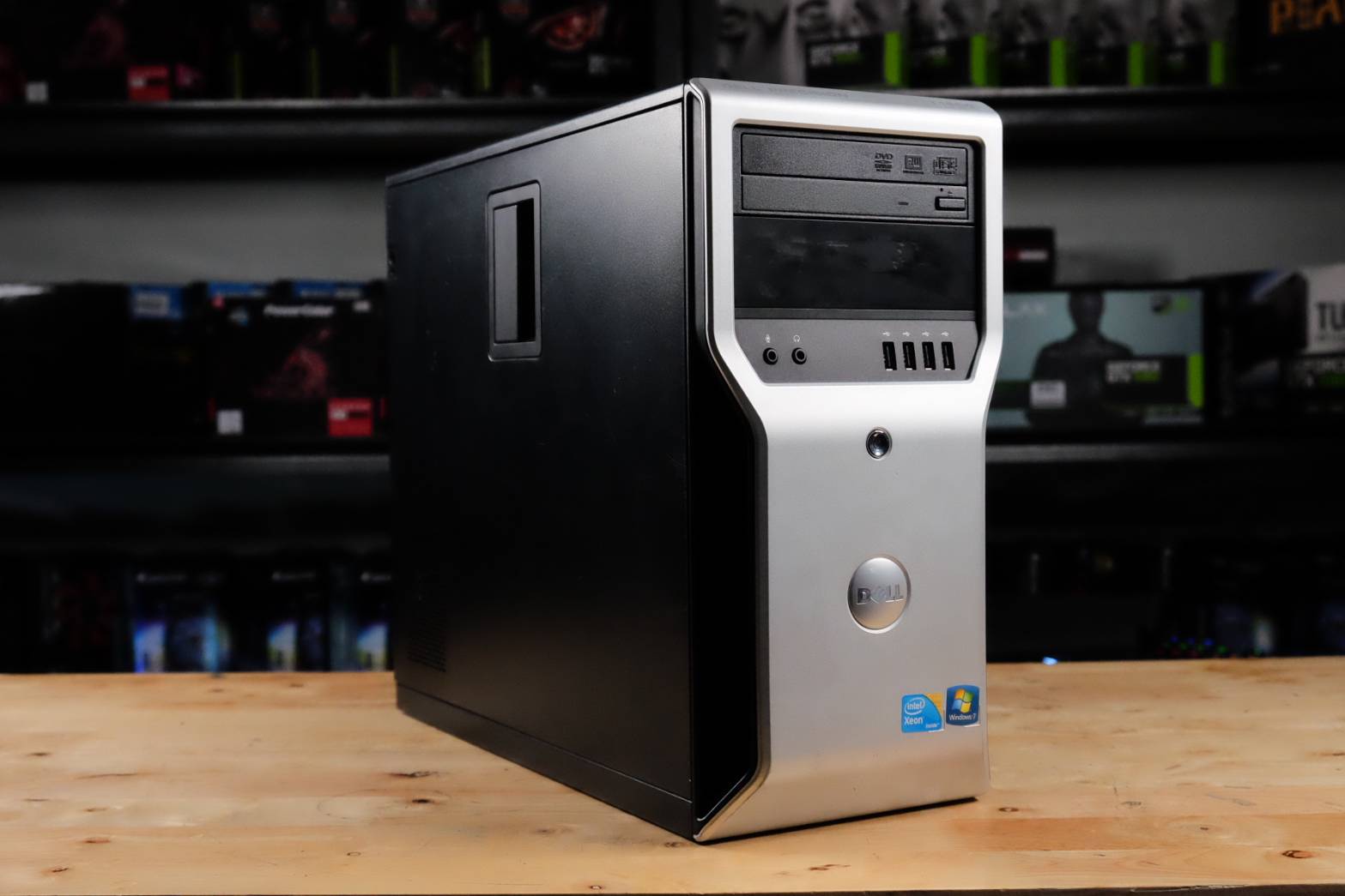 Dell Precision T1600 Workstation เวิร์กสเตชัน E3-1225 Ram 8 GB SSD 120 GB HDD 1 TB VGA 1 GB มีประกัน