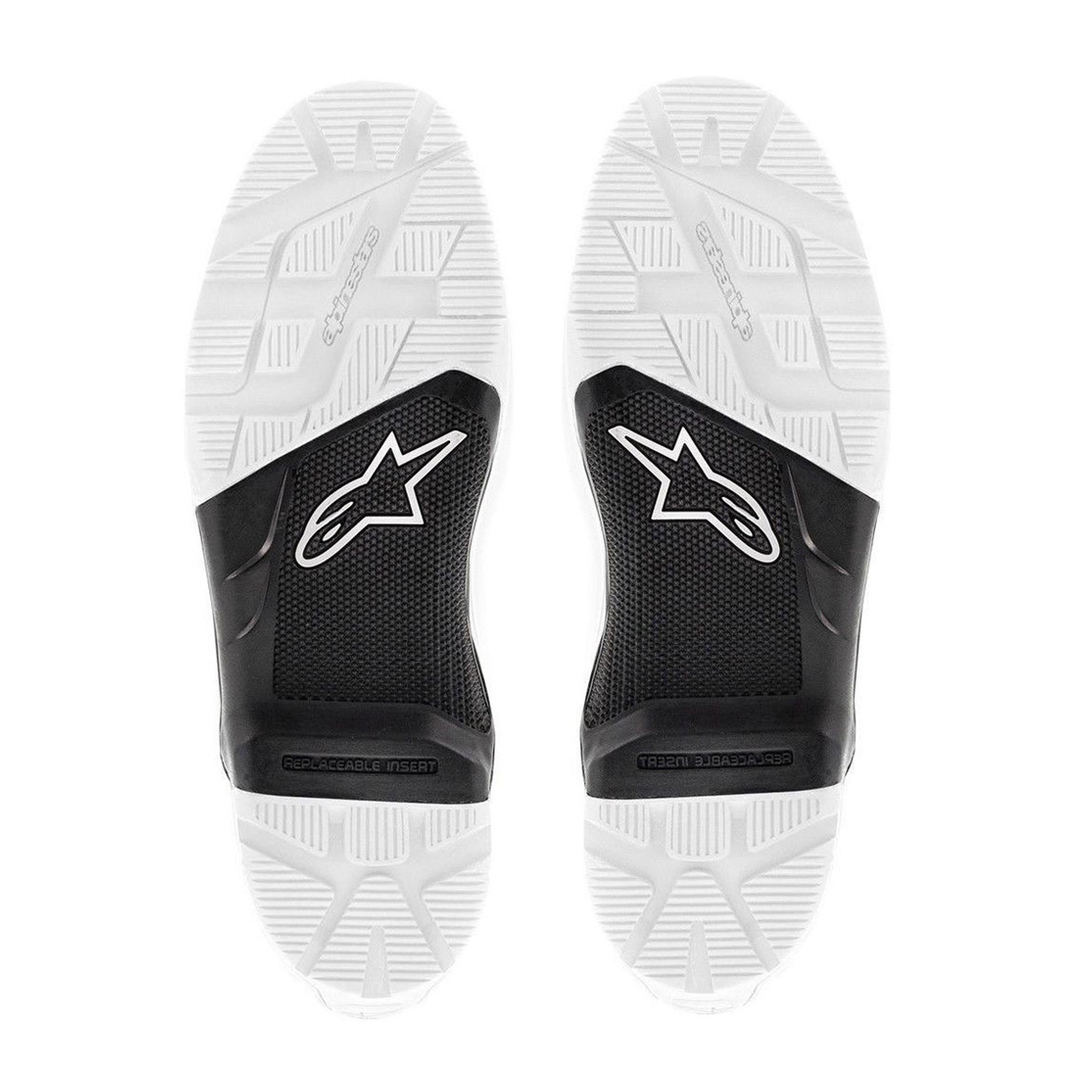 Alpinestars Tech 7/3 Enduro Replacement Soles - Black/White