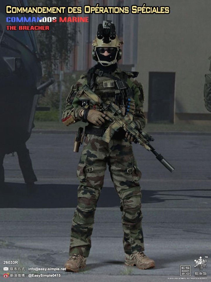 [สั่งจอง]E & s es-26033 r คำสั่งพิเศษของ prt ii The breacher & the sniper