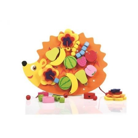 เม่นน้อยร้อยเชือกขนผลไม้, ของเล่น,ร้อยเชือก,เม่นน้อย,,ของเล่นไม้,ของเล่นเสริมทักษะการเรียนรู้, ของเล่นเสริมพัฒนาการเด็กอนุบาล, สื่อการสอนปฐมวัย, พร้อมส่ง