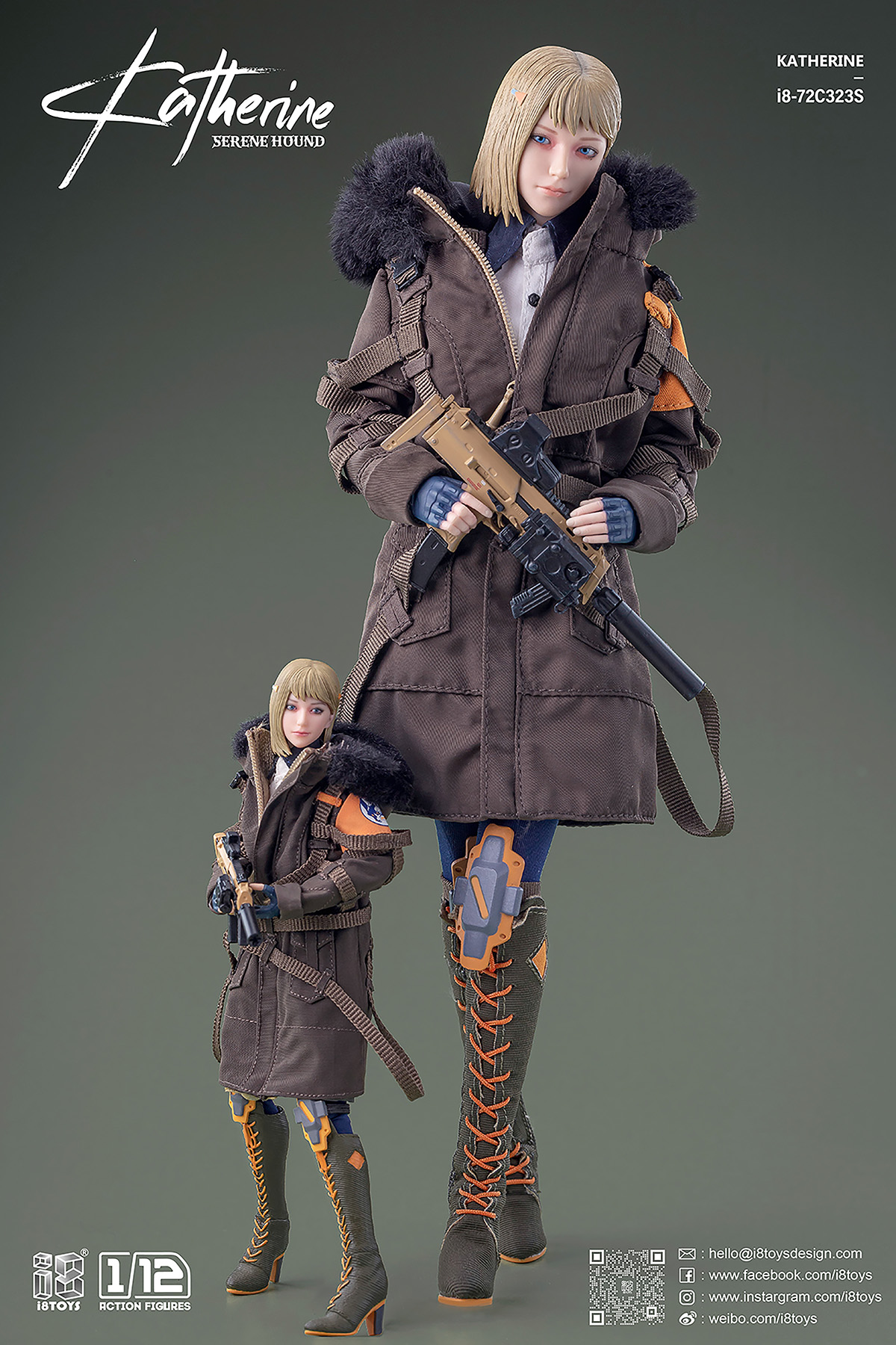 [สั่งจอง] i8toys 1/12 : Pocket - Katherine - i8-72C323D