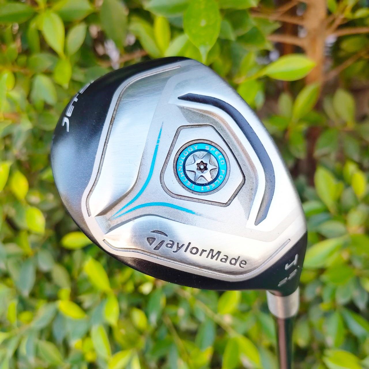 HYBRID 4 TAYLORMADE JETSPEED องศา 22 ก้าน MITSUBISHI RAYON FLEX R ออกแบบให้สอดรับกับการตีผ่านพื้นได้ดีมาก