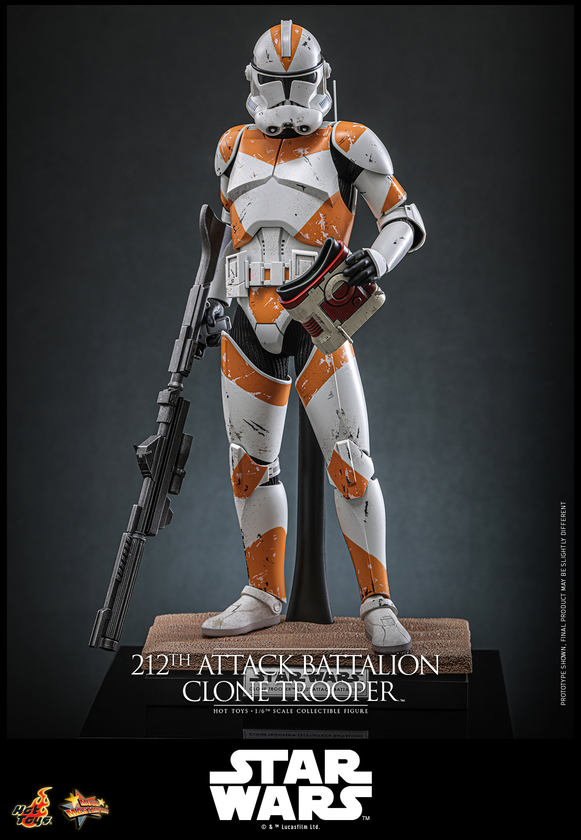 [สั่งจอง] Hot Toys 1/6 : Revenge of the Sith - 212th Attack Battalion Clone Trooper