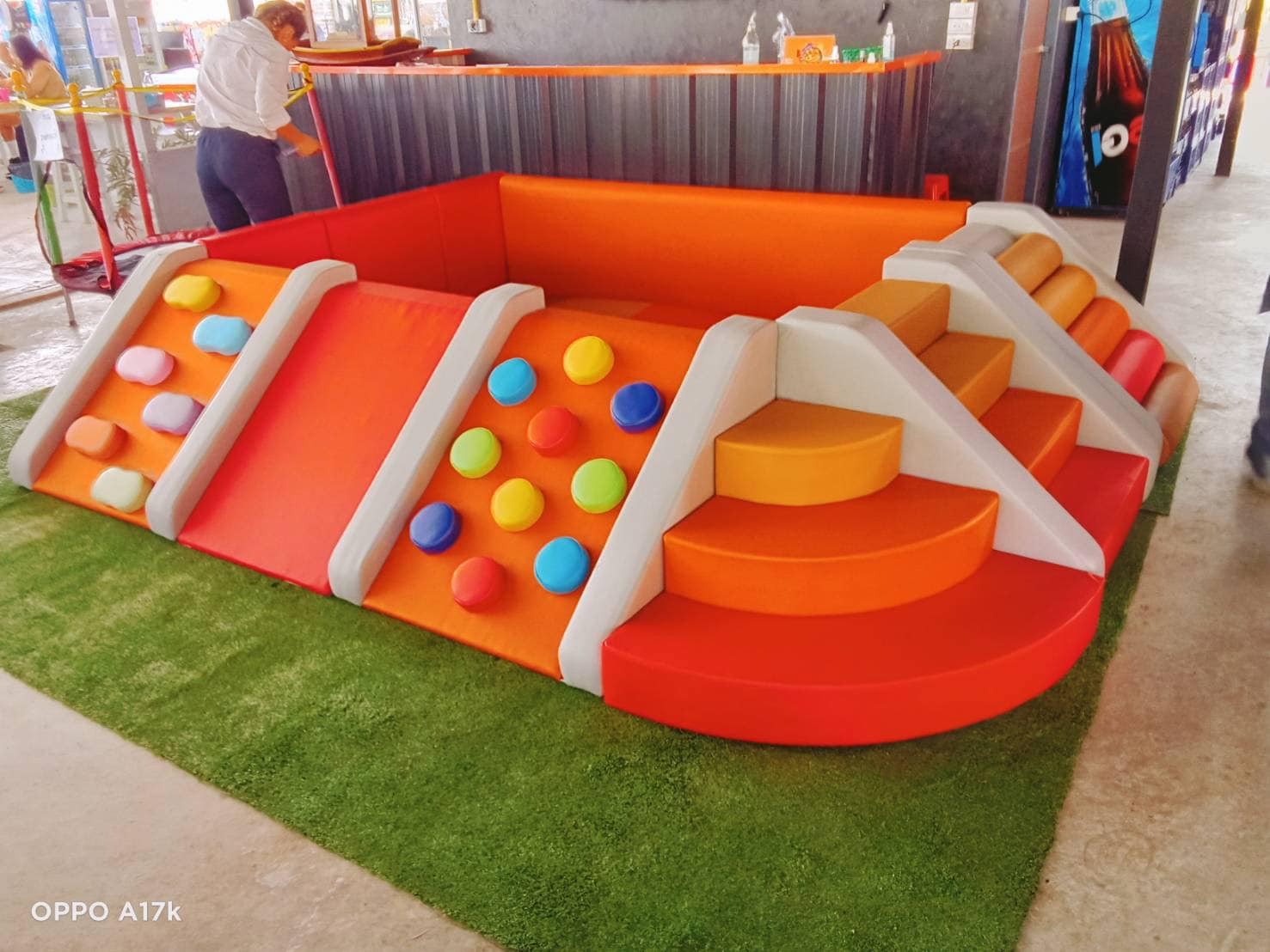 ชุดบ่อบอลสี่พร้อมปีนป่ายรวม , บ่อบอลนุ่ม เบาะนุ่ม ของเล่นเสริมพัฒนาการ สินค้าราคาโรงงาน Soft play, indoorplayground เครื่องเล่นสนามในร่ม Kid Zone