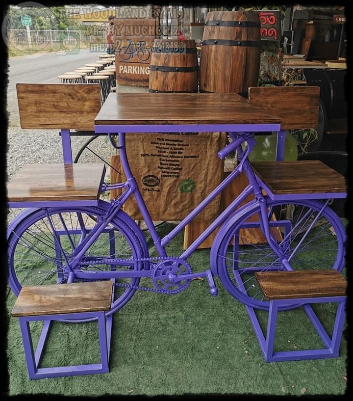 #BICYCLE Design#เฟอร์นิเจอร์จักรยานวินเทจ #เฟอร์นิเจอร์ตกแต่งร้านกาแฟ