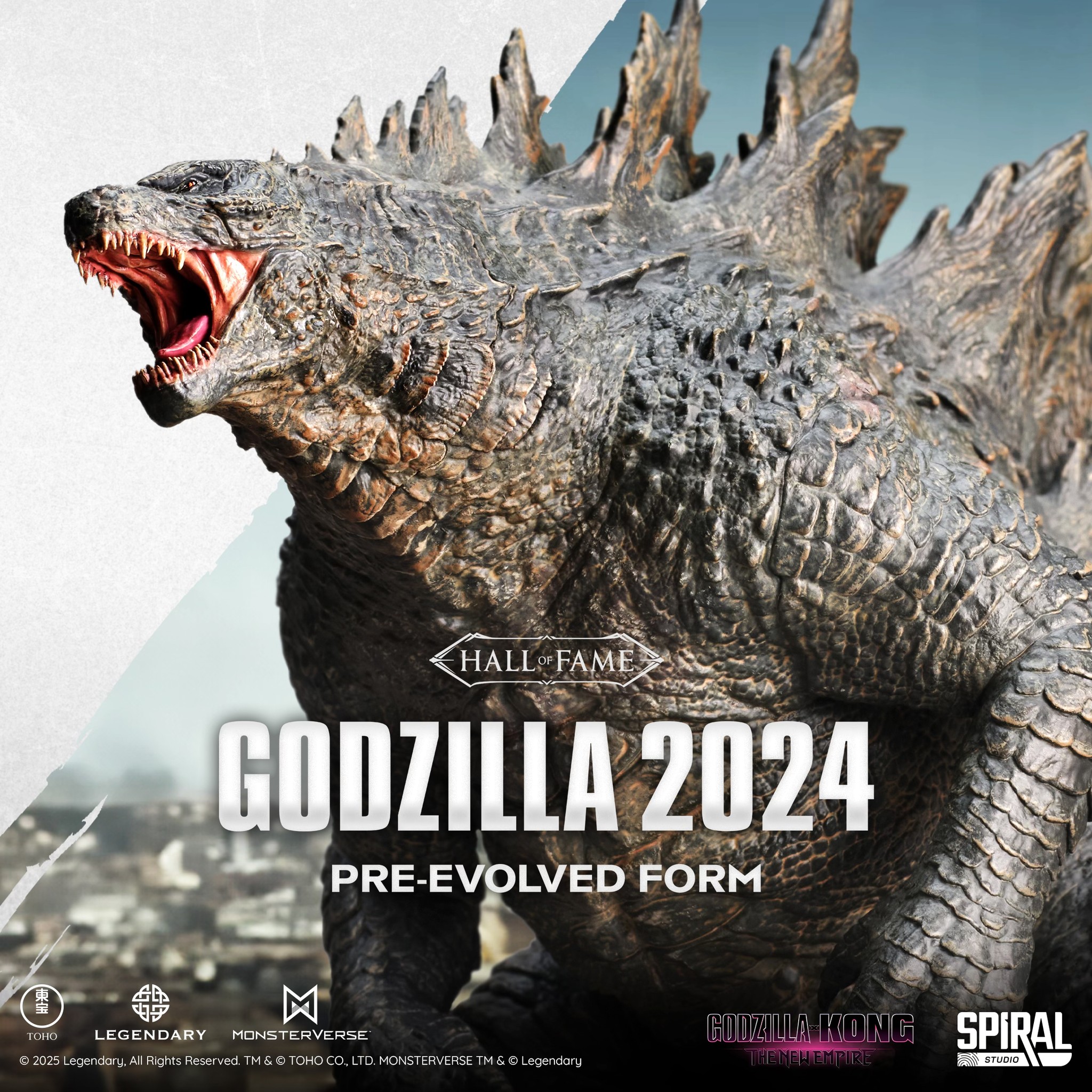 [สั่งจอง]Spiral Studio : Hall of Fame - Godzilla 2024 Pre-Evolved Form