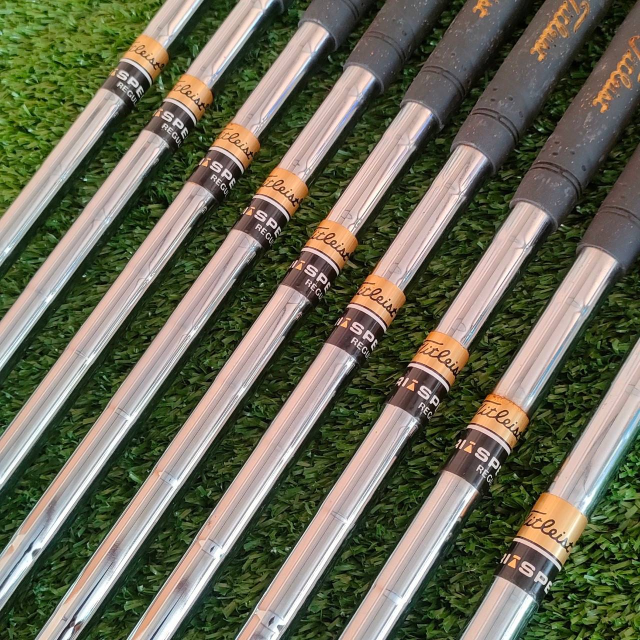 🏌️ ชุดเหล็ก TITLEIST DCI OVERSIZE+ มีเหล็ก 3-9 เเละ PW SW ก้าน TRI SPEC FLEX R สภาพสวยเดิม!! ไม้กอล์ฟมือสอง ของแท้ BY NakaraLuxurious