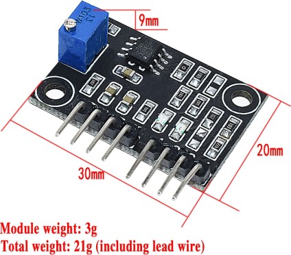 เซ็นเซอร์วัดระดับของเหลว น้ำ Liquid level sensor, liquid level detection sensor, water level monitoring sensor module