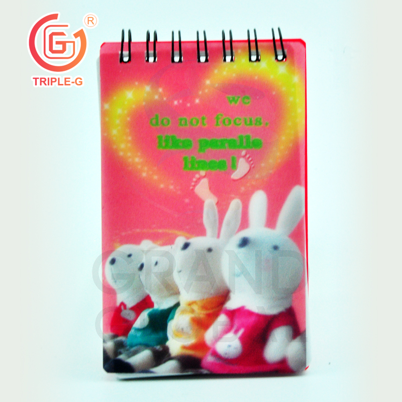 Triple-G สมุดโน๊ตอเนกประสงค์ ลาย 3 มิติแฟนซี รุ่น A7-1