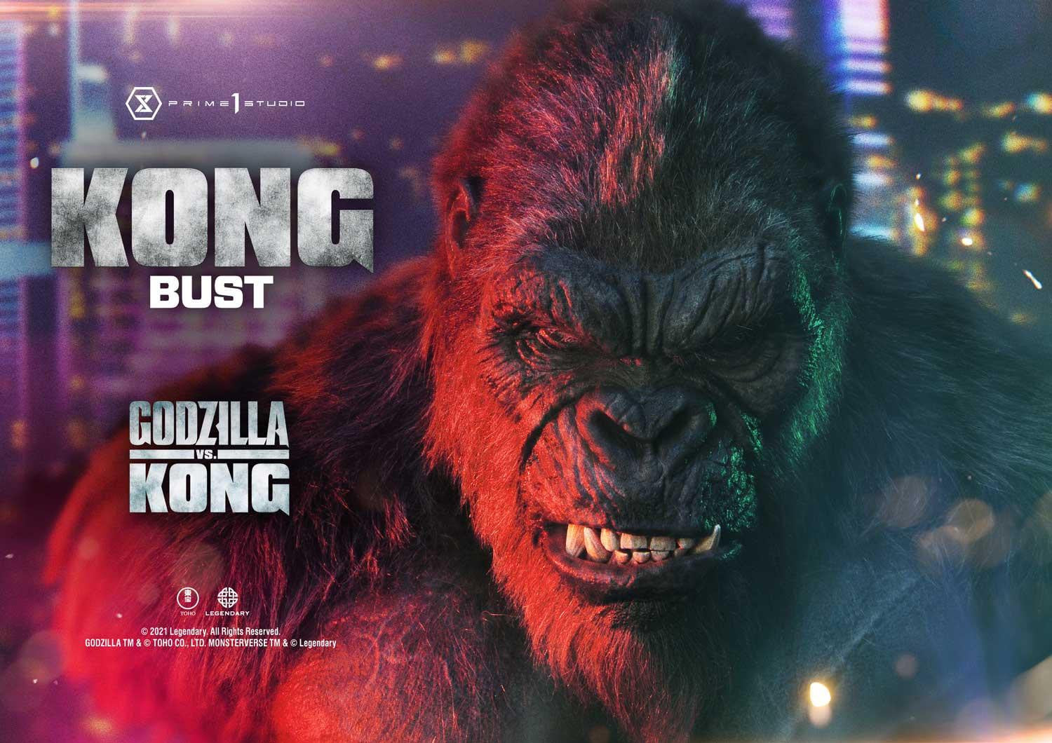 [สั่งจอง]Prime 1 Studio : LSGVK-02: Kong Bust (Godzilla vs Kong)