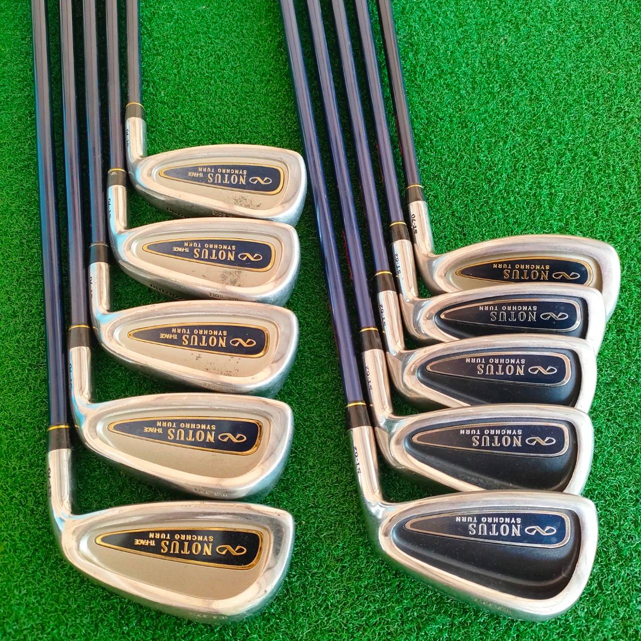 ชุดเหล็ก MIZUNO NOTUS TI FACE SYNCHRO TURN มีเหล็ก 3-9 เเละ PW FW SW