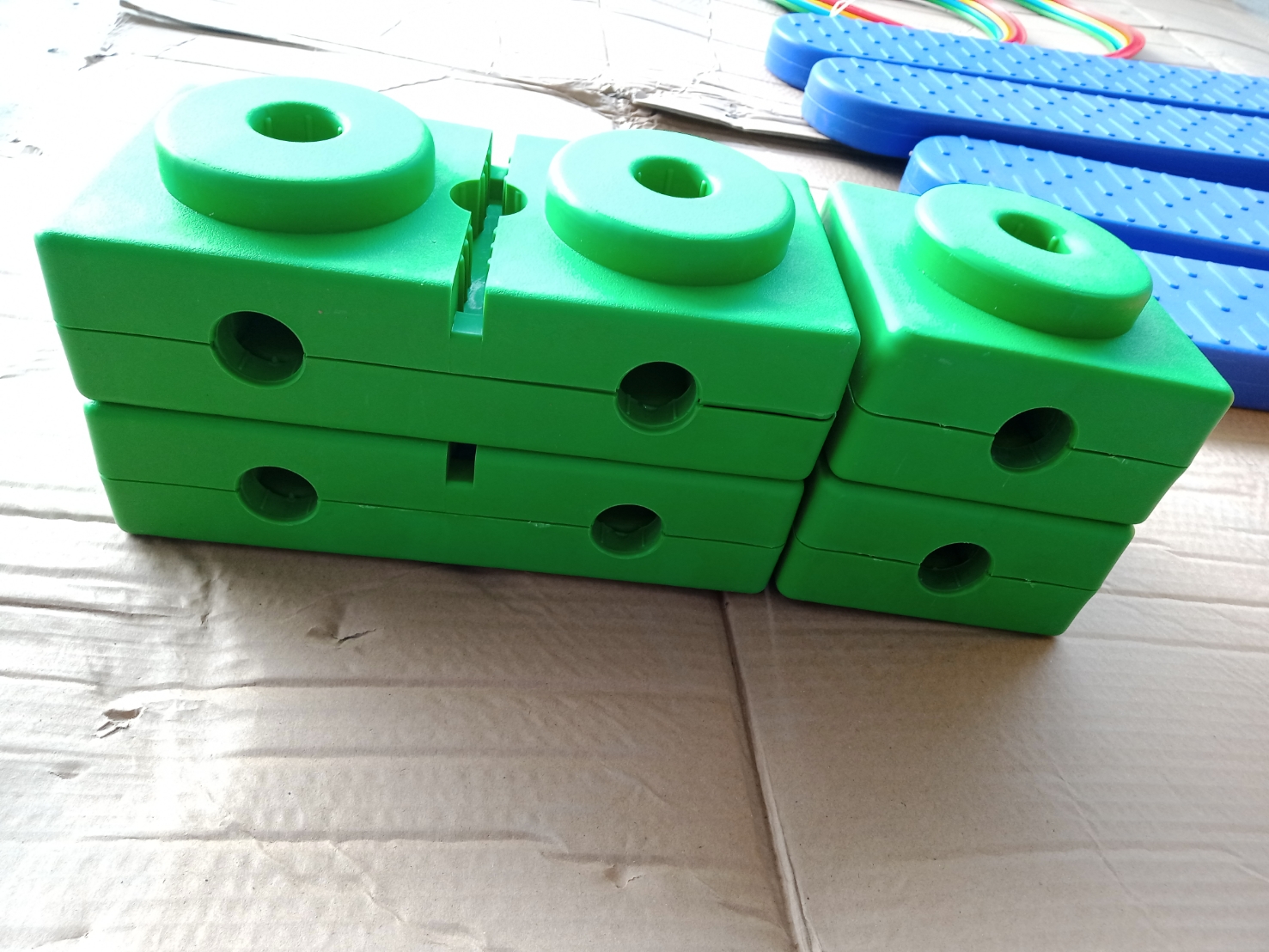 ชุดเสริมพัฒนาการทางเดินฝึกทรงตัวมีมากกว่า 102ชิ้น แถมโยนห่วงช้าง 1 ชุด บล็อคฝึกการเคลื่อนไหว ฝึกกล้ามเนื้อมัดใหญ่ ,บล็อกตัวต่อพลาสติก , ฝึกกายภาพ, ของเล่น, พร้อมส่ง