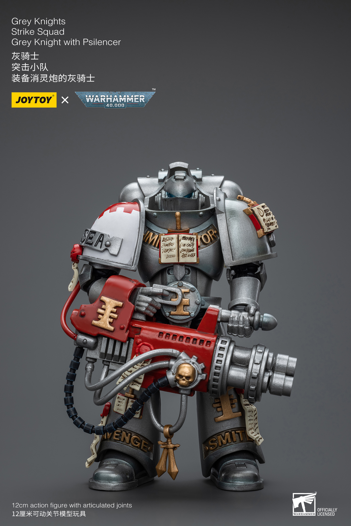 [สั่งจอง] JOYTOY Warhammer 40K 1/18 : Grey Knights
