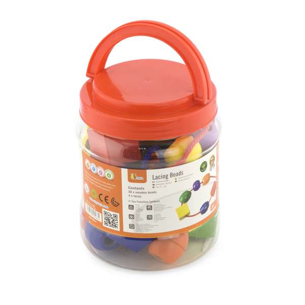 ชุดลูกปัดไม้ร้อยเชือกแสนสนุก, ของเล่นเสริมพัฒนาการ, ของเล่น, สื่อการสอน เด็กอนุบาล