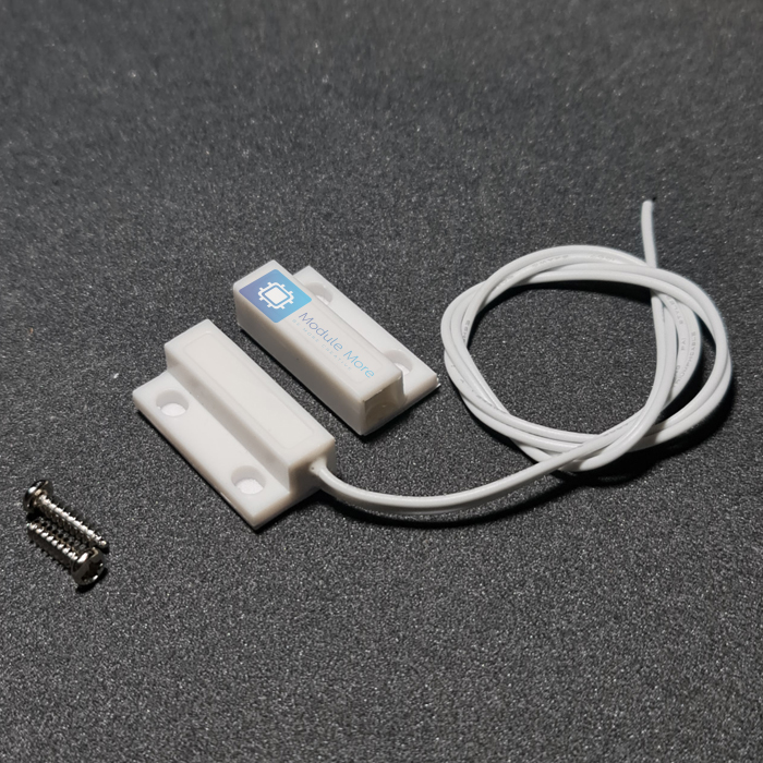 สวิตซ์แม่เหล็กประตู Reed switch MC-38A แบบ ประตูปิดสวิตซ์ไม่นำกระแส Door sensor/anti-theft alarm/anti-theft device/alarm/window magnetic/wired door magnetic switch